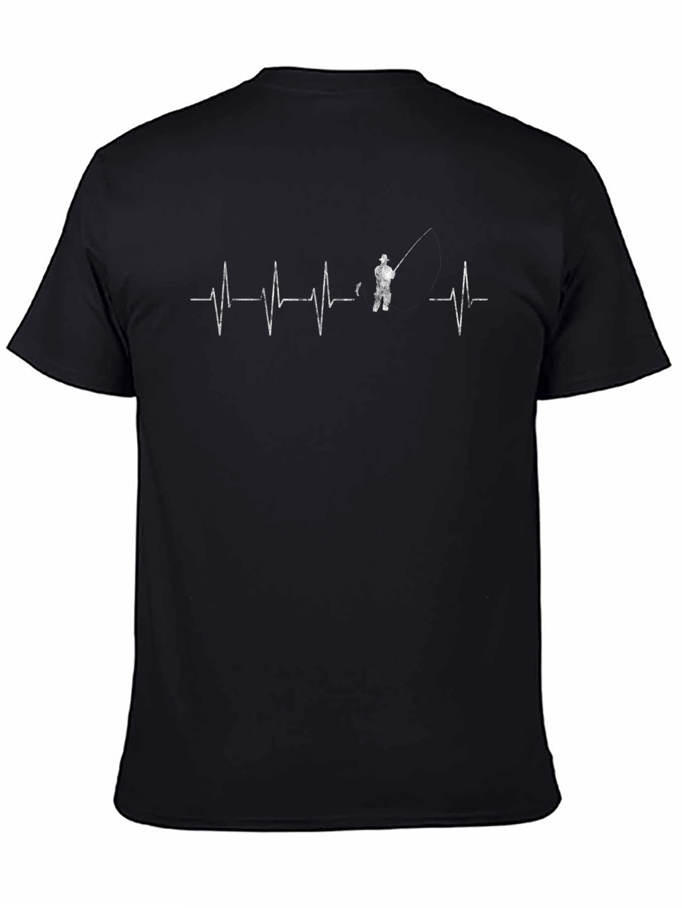 Fishing Heartbeat T-Shirt - Anglers Pulse
