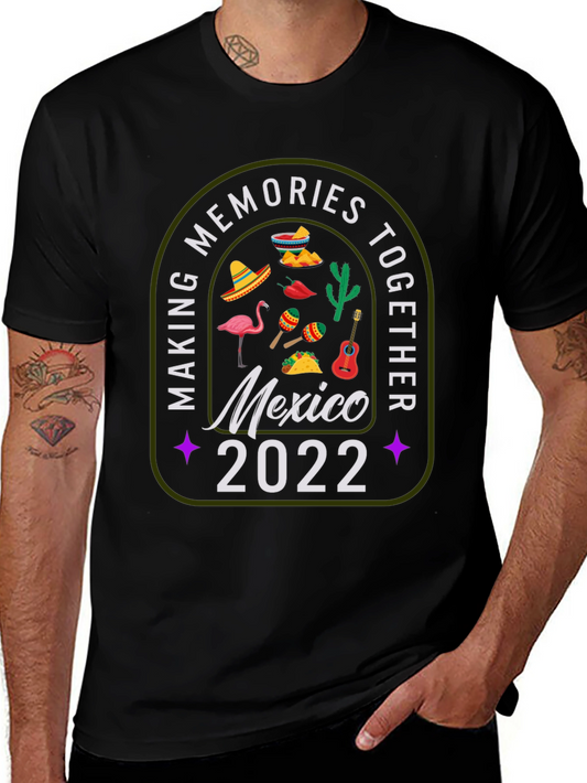 Mexico 2022 Memories Graphic T-Shirt