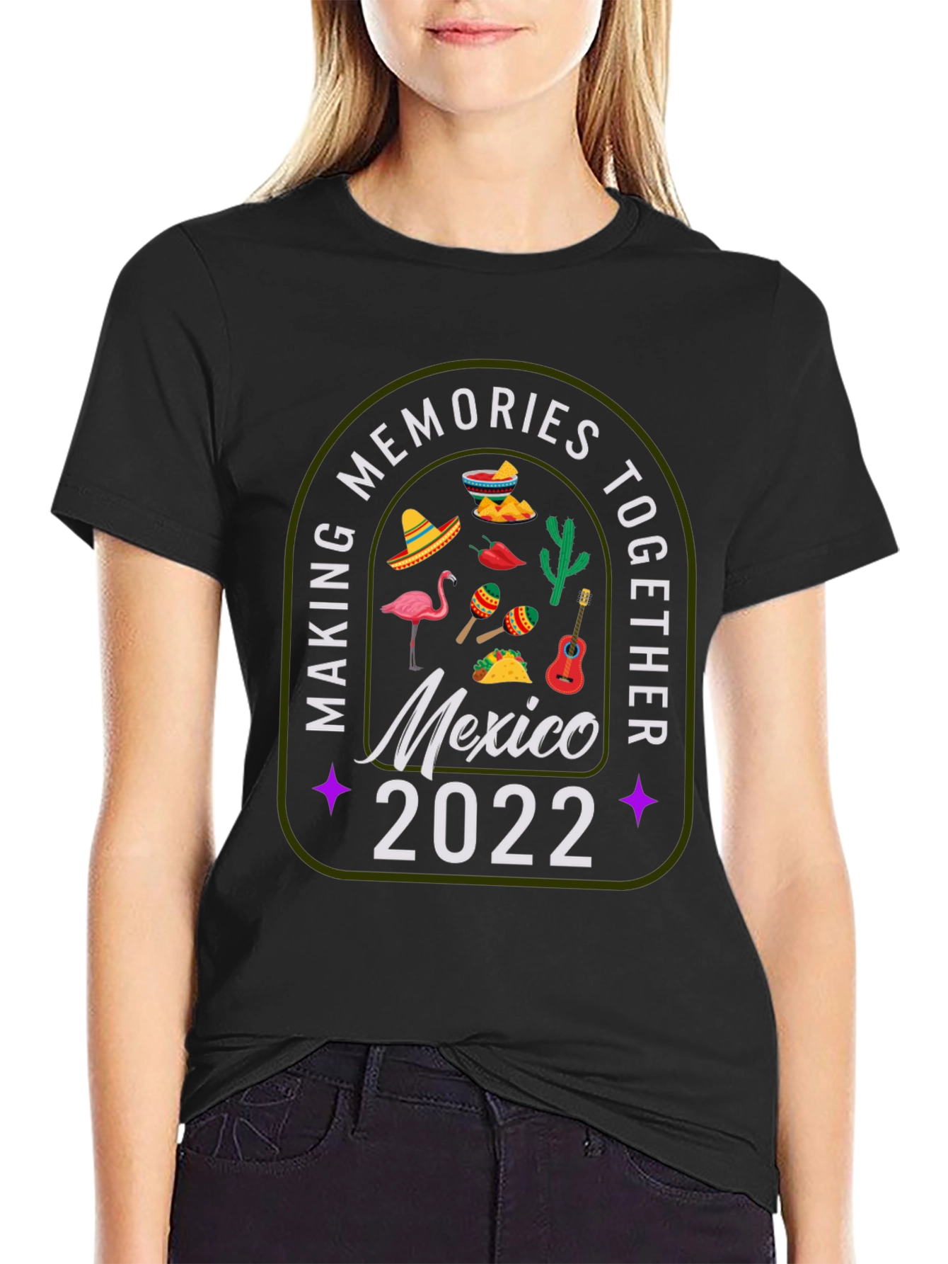 Mexico 2022 Memories Graphic T-Shirt
