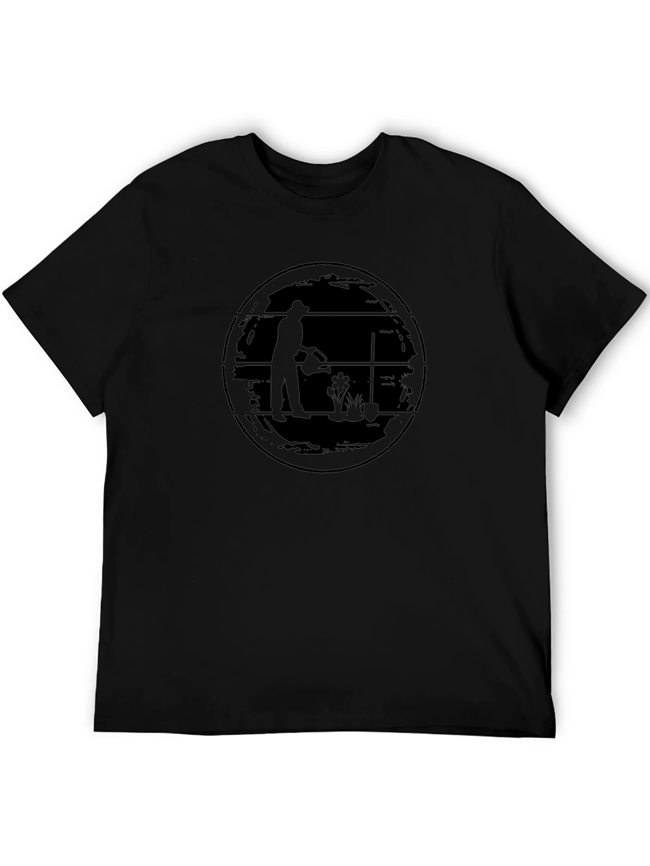 Gardener Graphic T-Shirt - Black