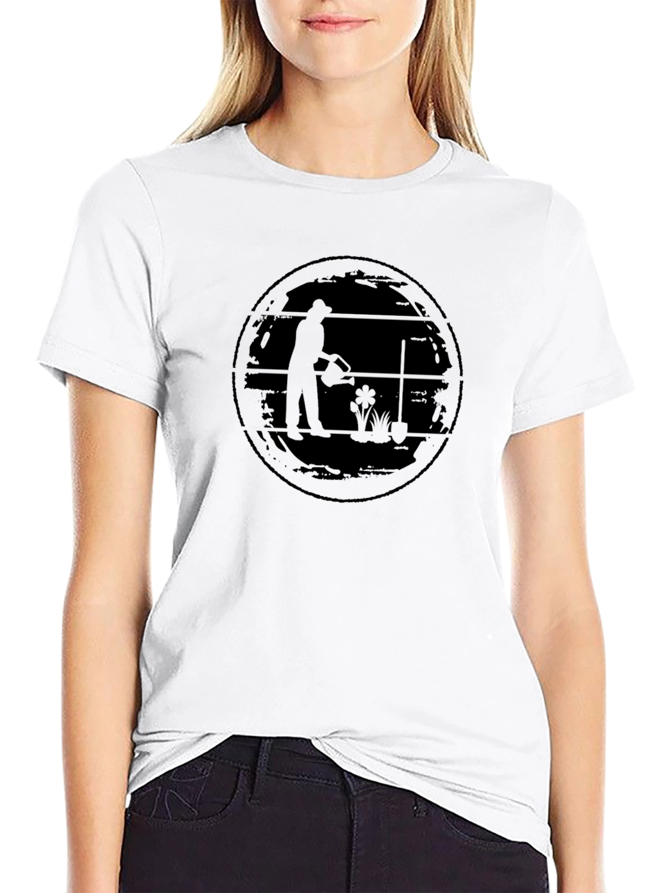 Gardener Graphic T-Shirt - Black