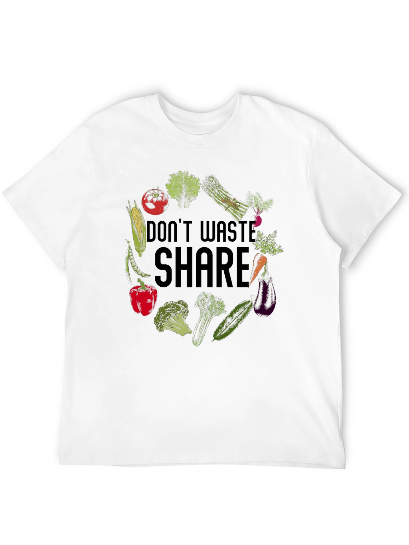 Eco-Friendly Veggie Graphic Tee