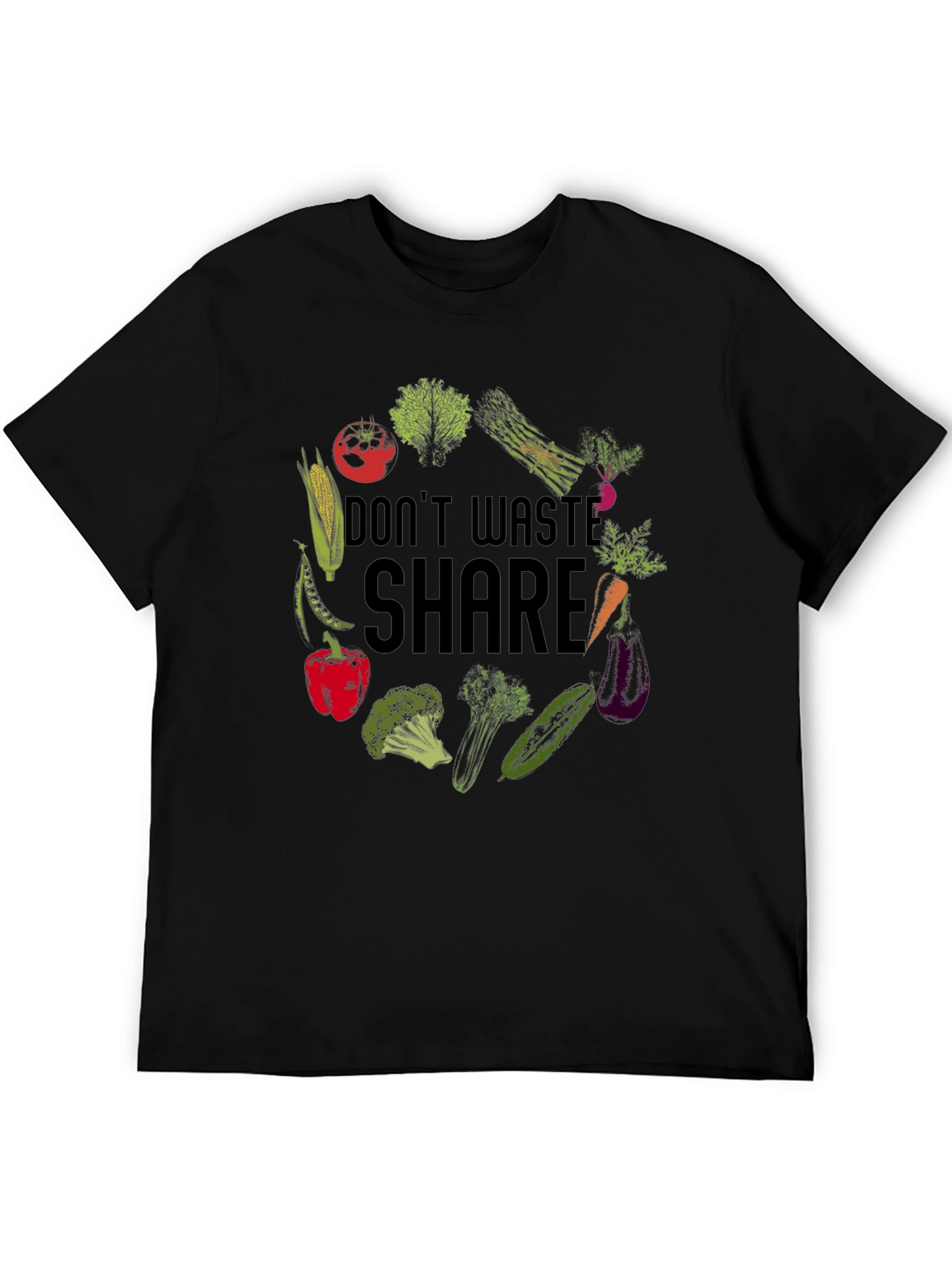 Eco-Friendly Veggie Graphic Tee
