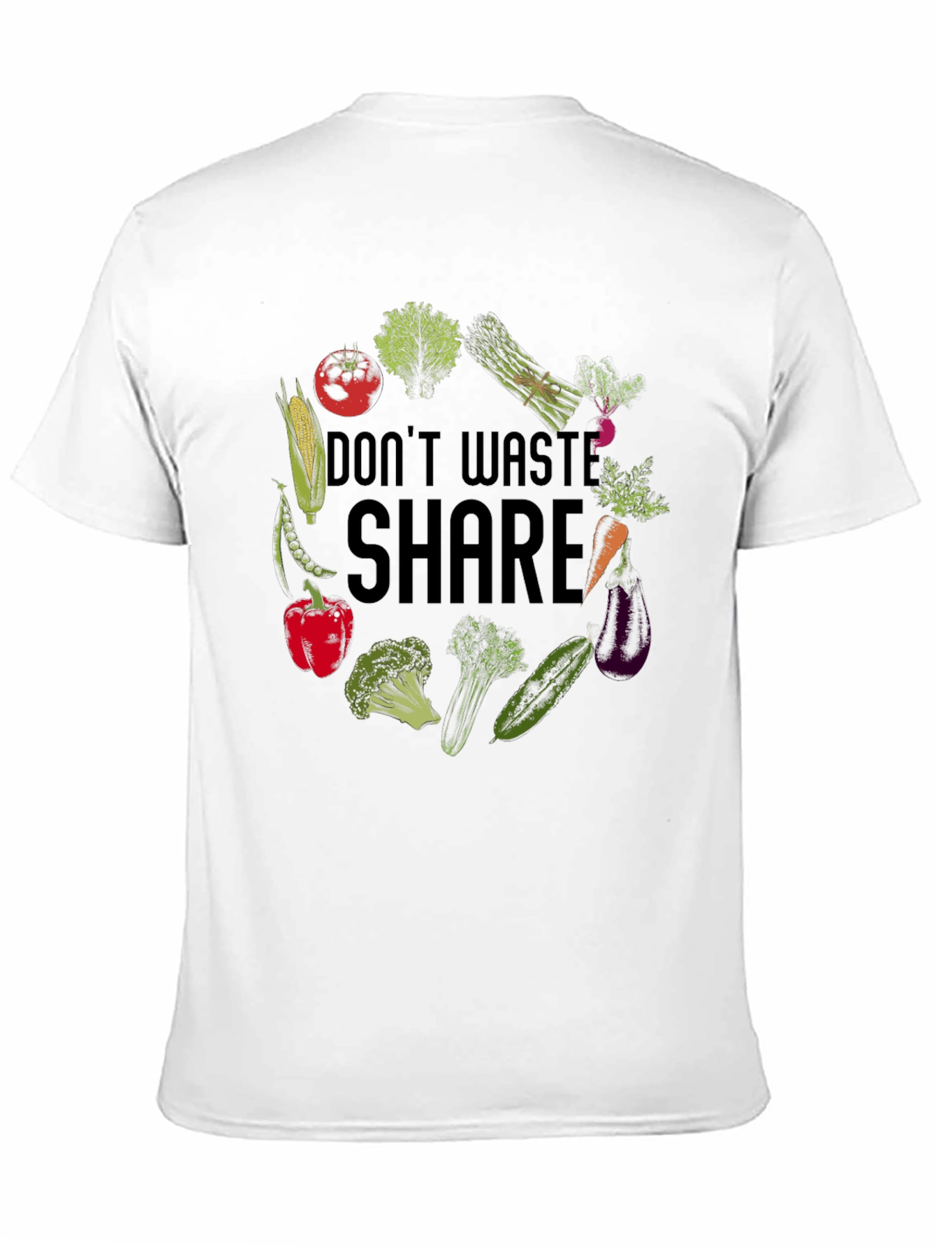 Eco-Friendly Veggie Graphic Tee