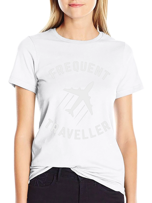Frequent Traveler T-Shirt - Airplane Design