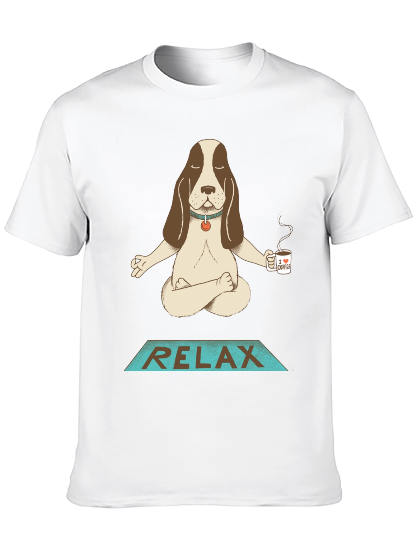 Relax Dog Meditation T-Shirt