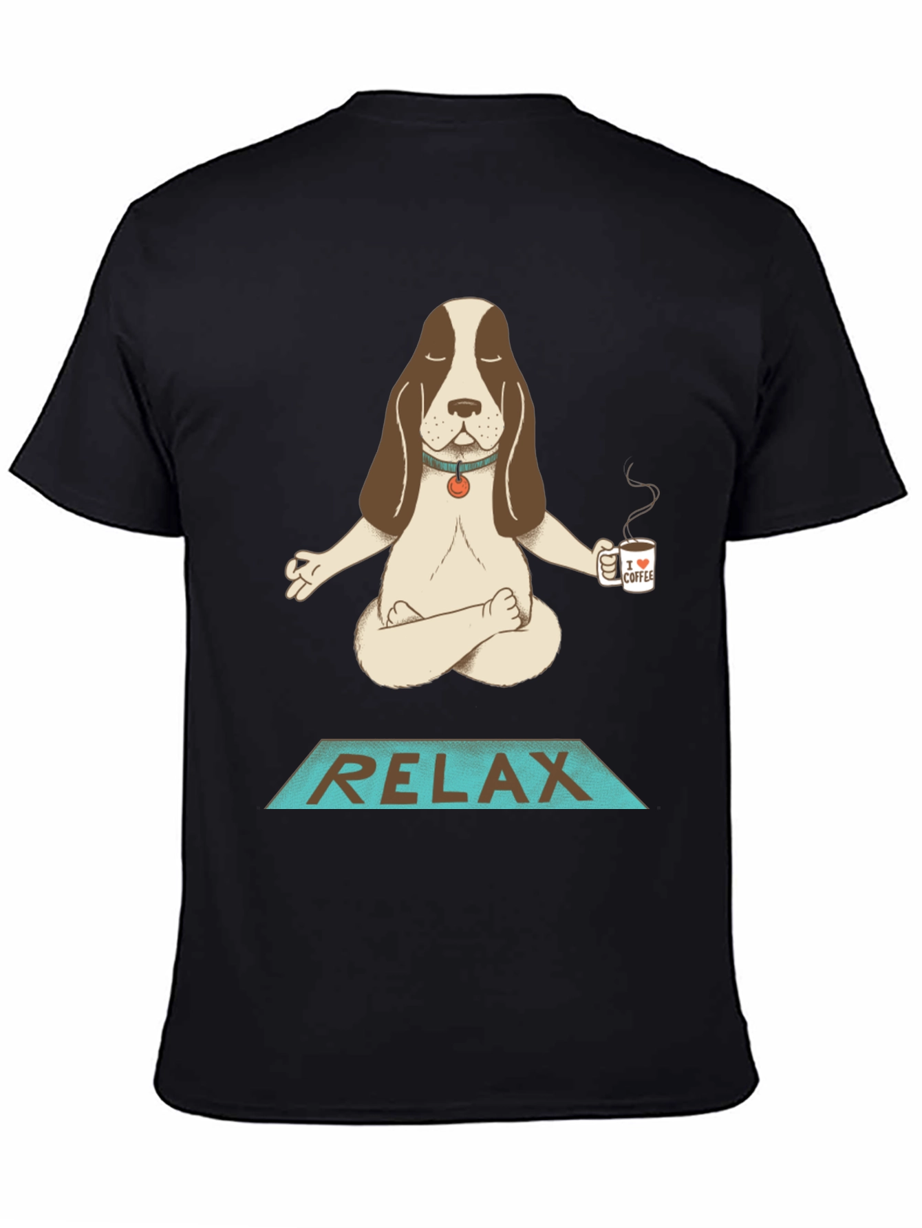 Relax Dog Meditation T-Shirt