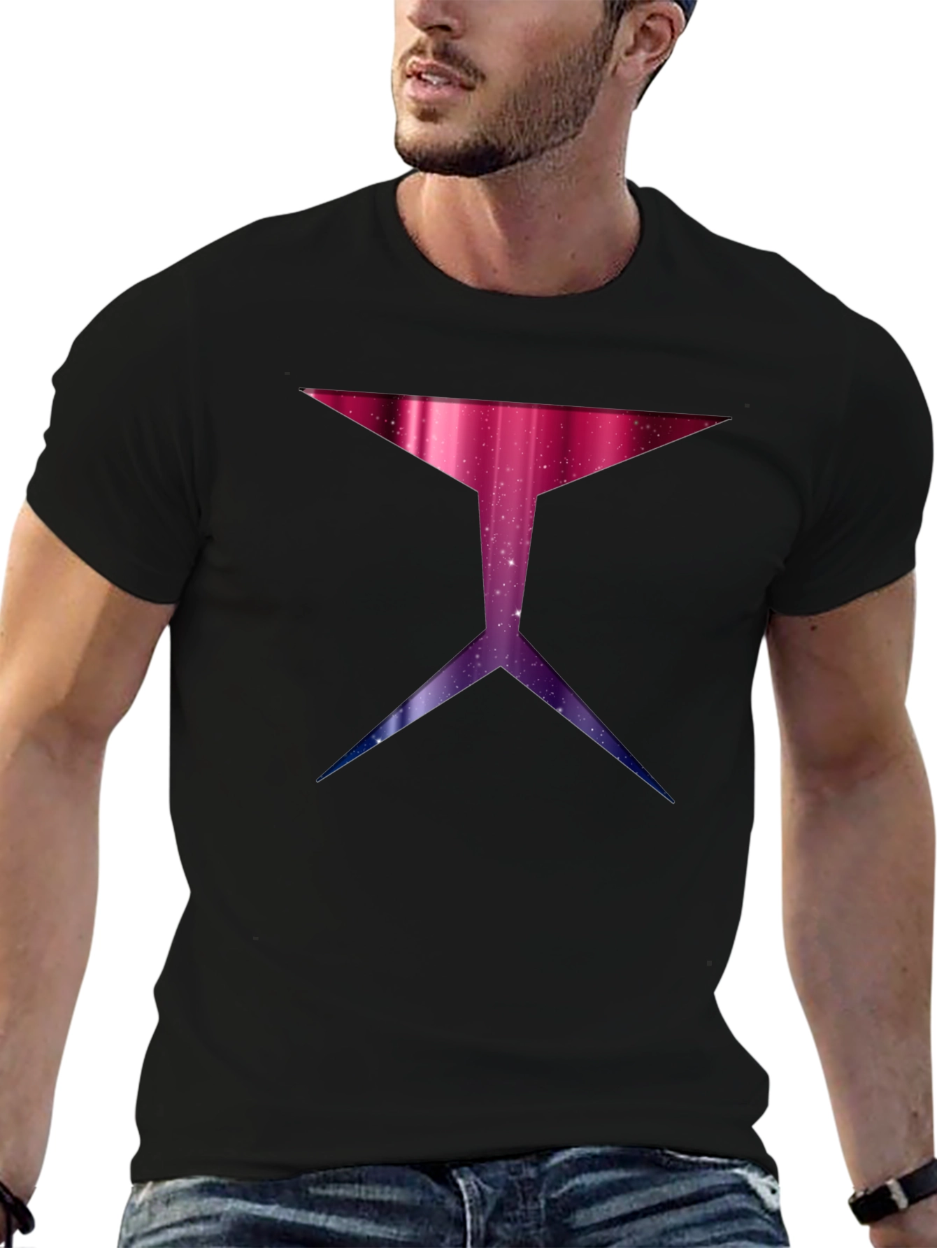 Cosmic Black Widow Tee