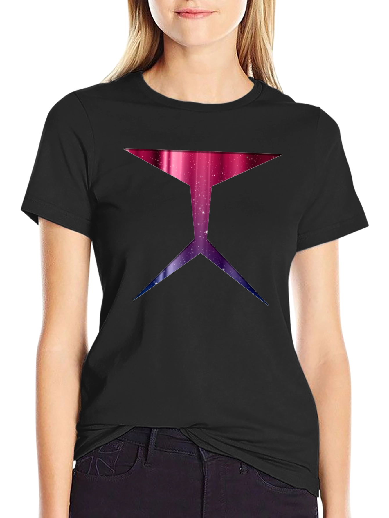 Cosmic Black Widow Tee
