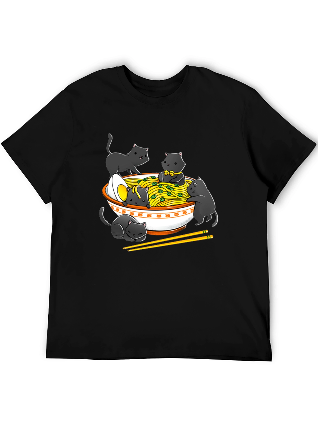 Ramen Cat T-Shirt - Unique Graphic Tee