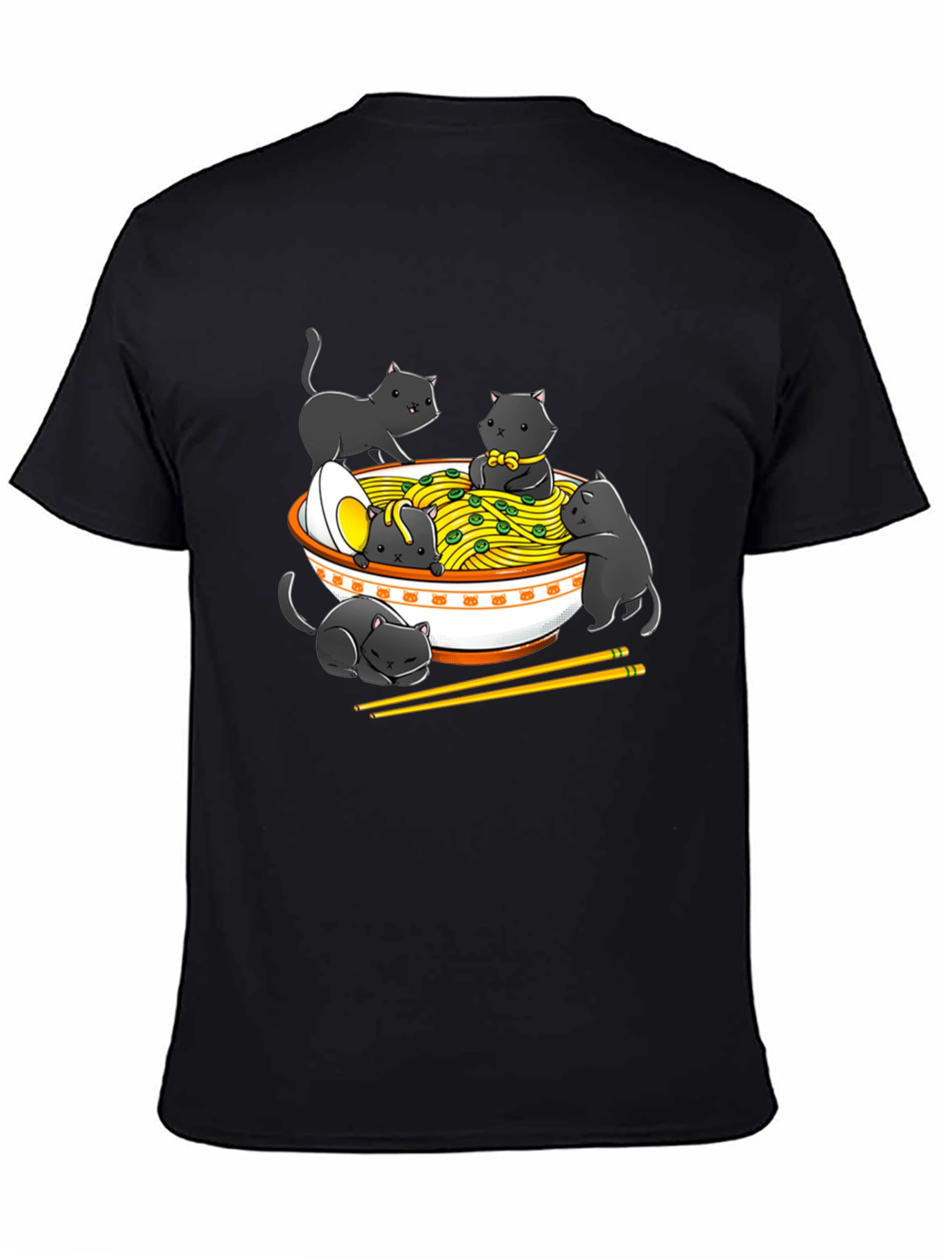 Ramen Cat T-Shirt - Unique Graphic Tee