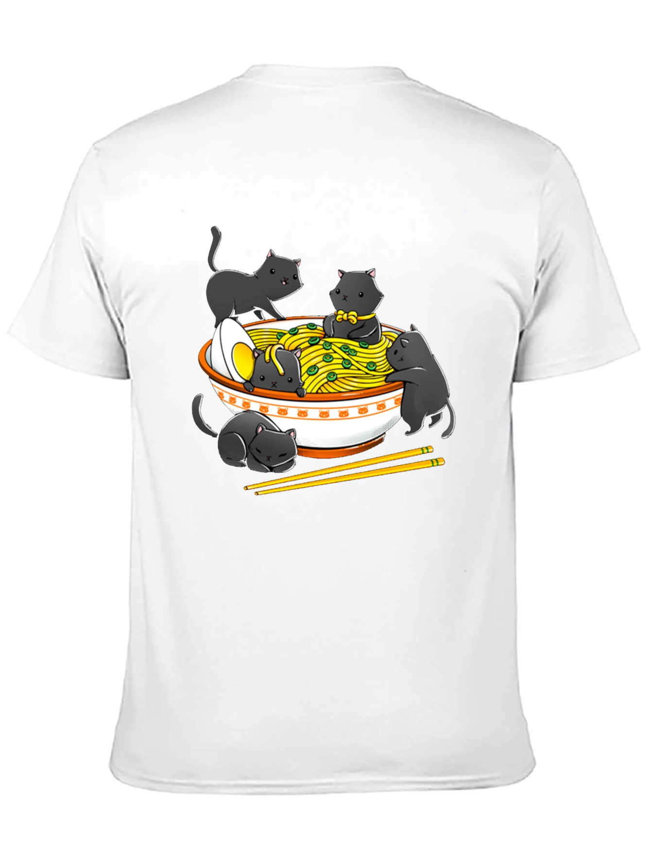 Ramen Cat T-Shirt - Unique Graphic Tee
