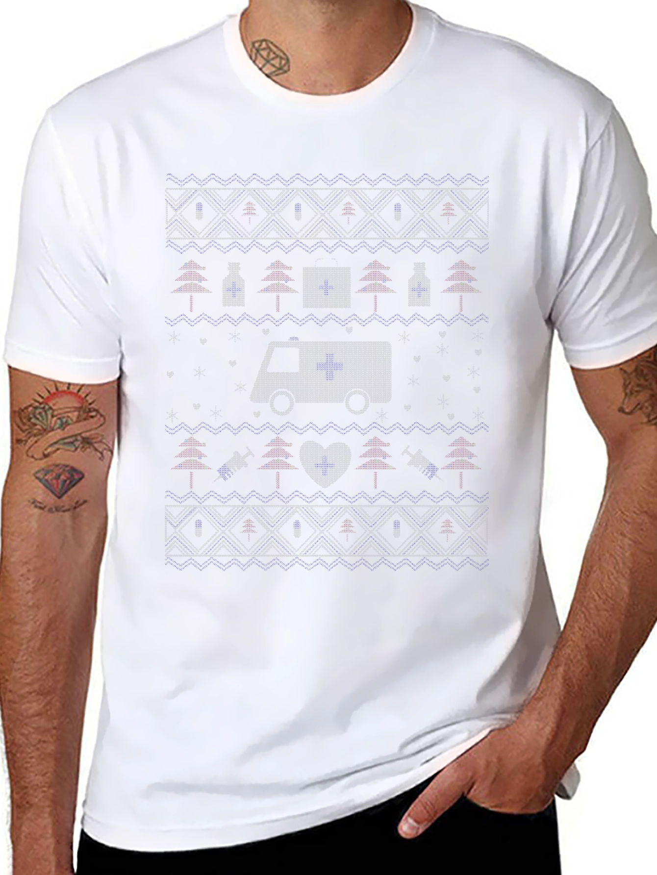 Medical Ugly Christmas T-Shirt