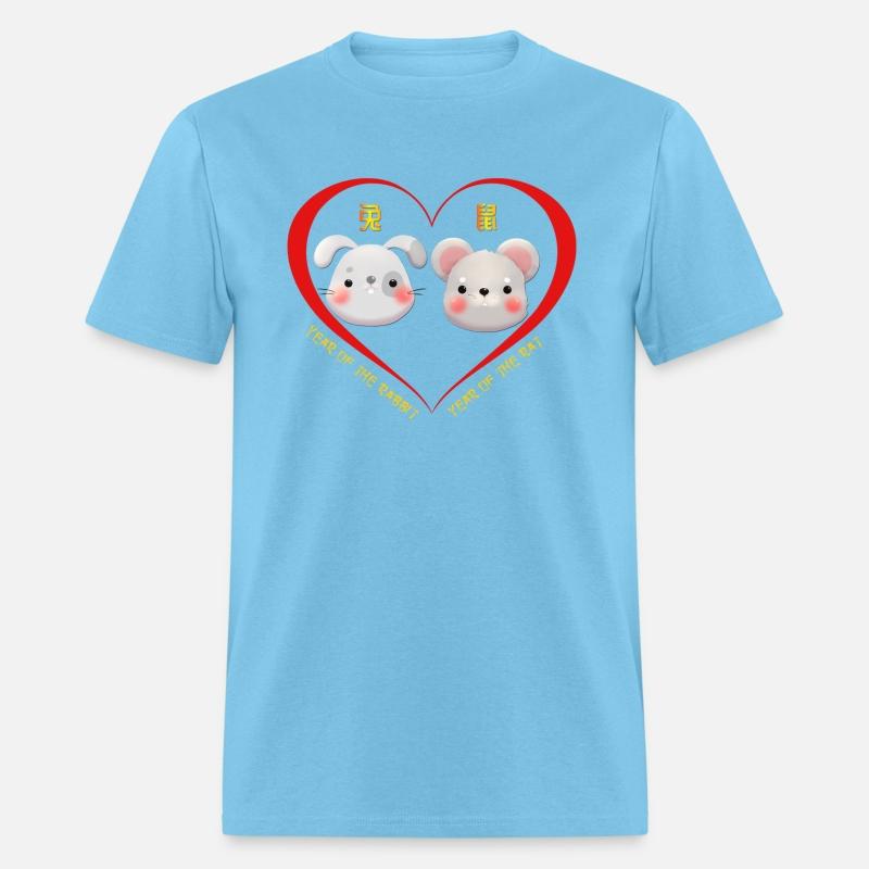 Year Of The Rabbit & Year Of The Rat Couples Cute