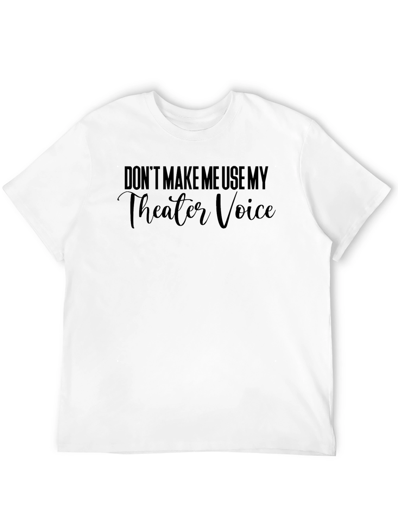 Theater Voice T-Shirt - Actor Gift Idea