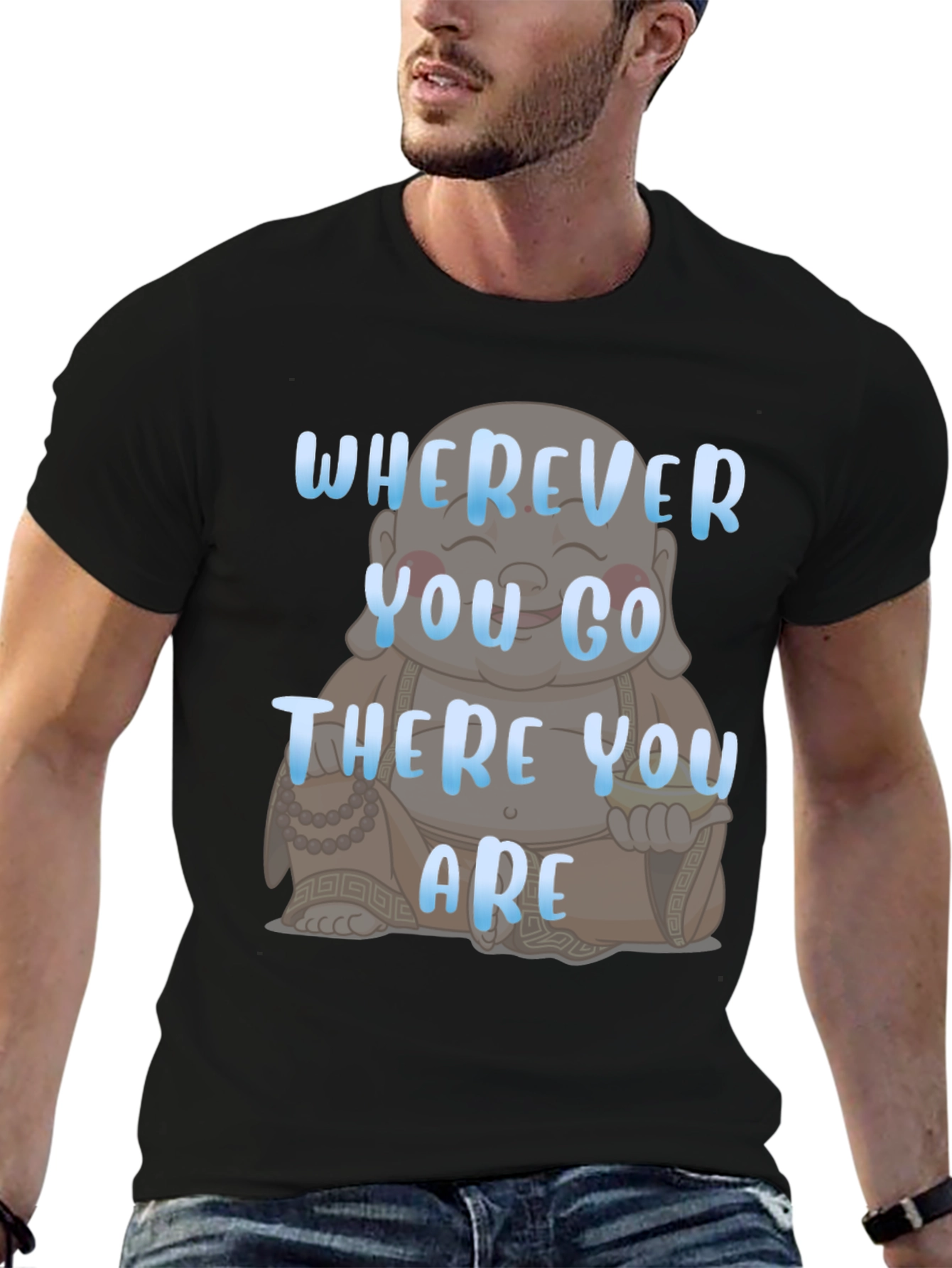 Buddha Quote Graphic T-Shirt - Relaxed Fit