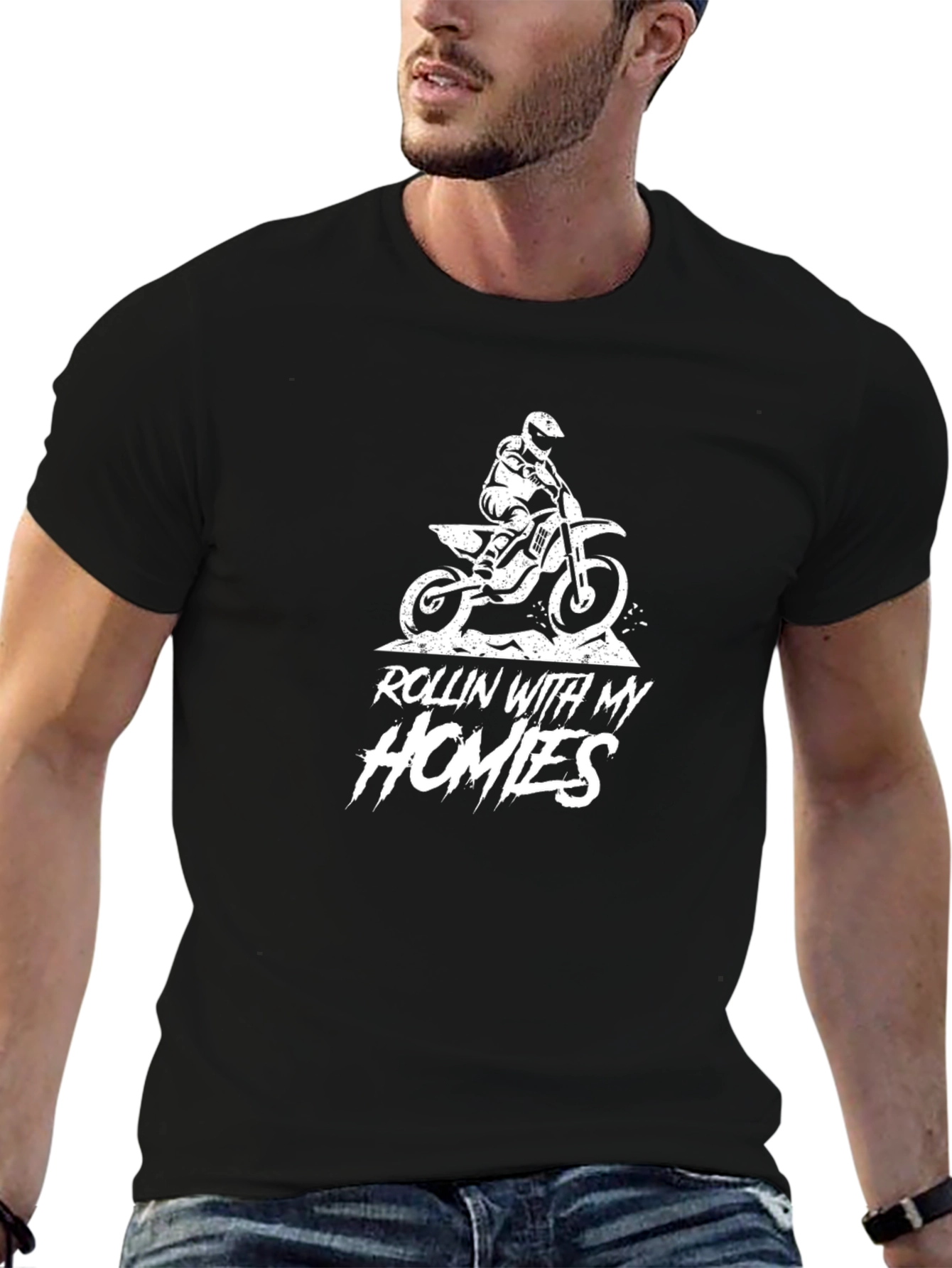 Rollin With My Homies Dirt Bike T-Shirt