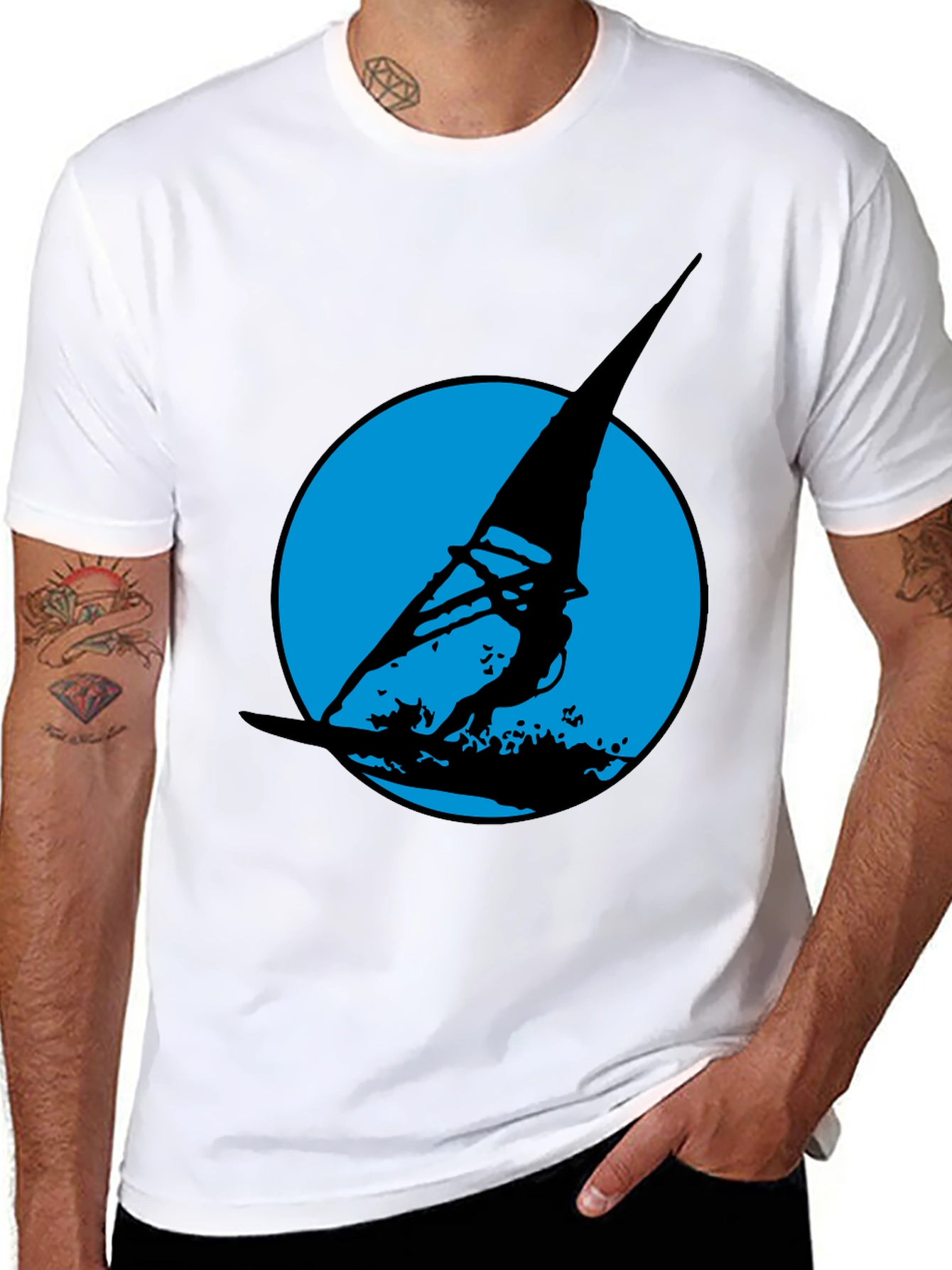 Windsurfer Graphic Tee