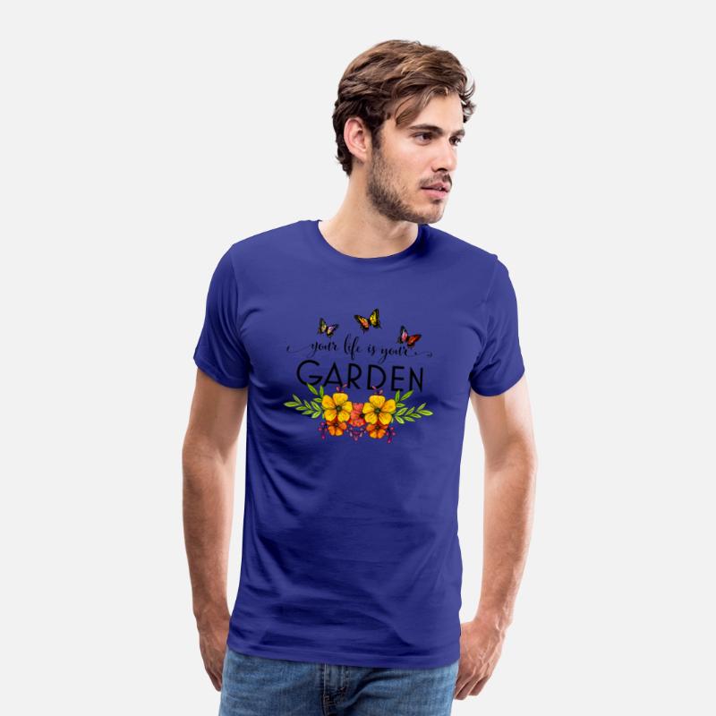 your life is your garden,custom butterflies shirt.