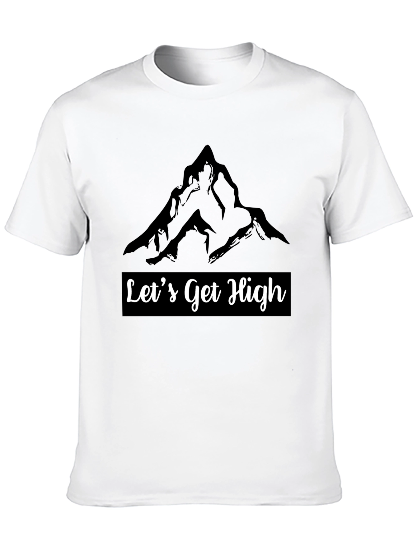 Lets Get High Mountain Graphic Tee