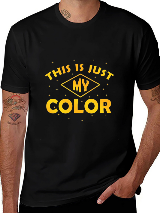 Just My Color Black T-Shirt