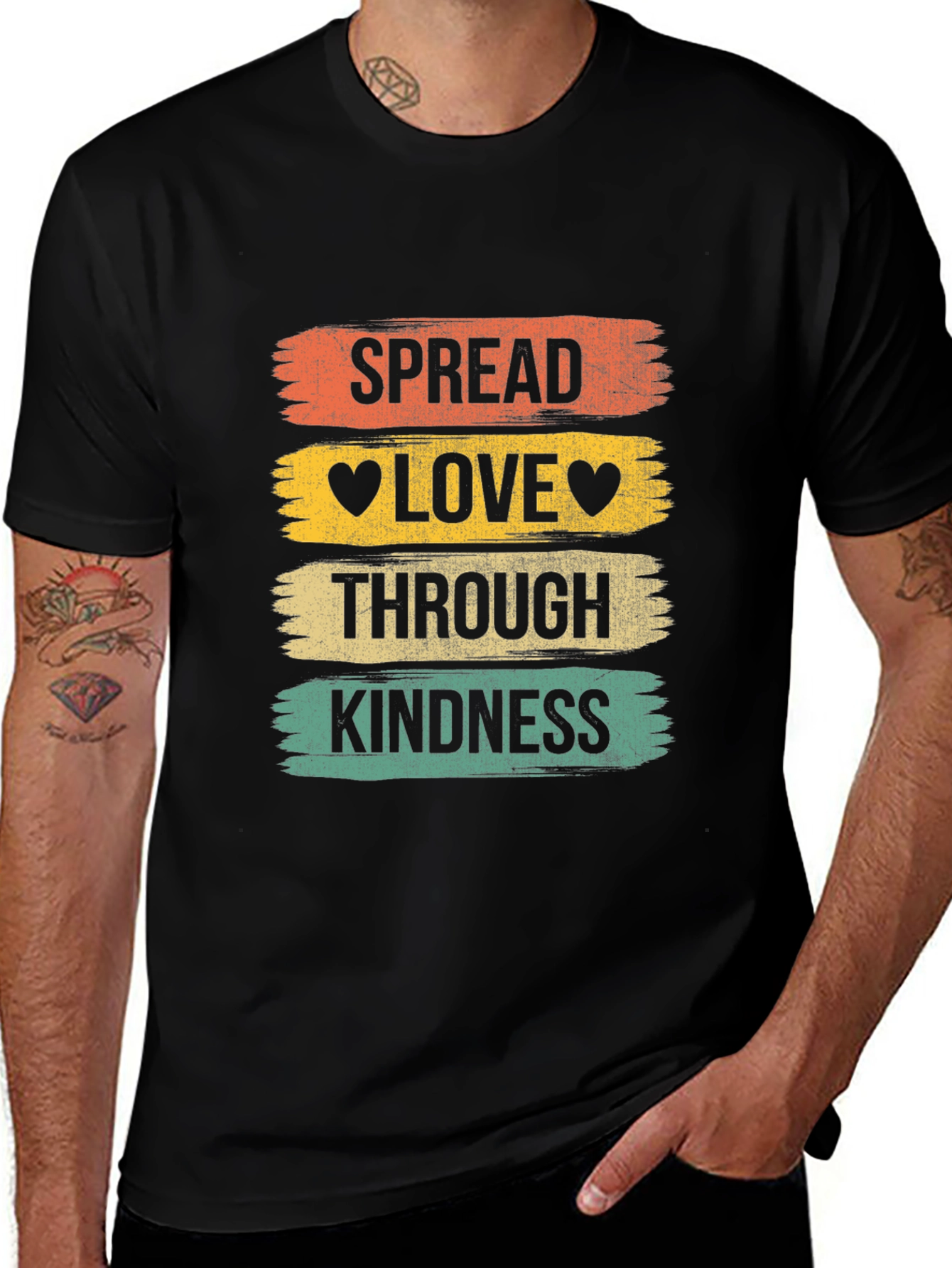Spread Love Through Kindness Graphic Tee
