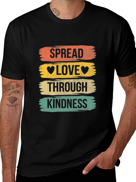 Spread Love Through Kindness Graphic Tee