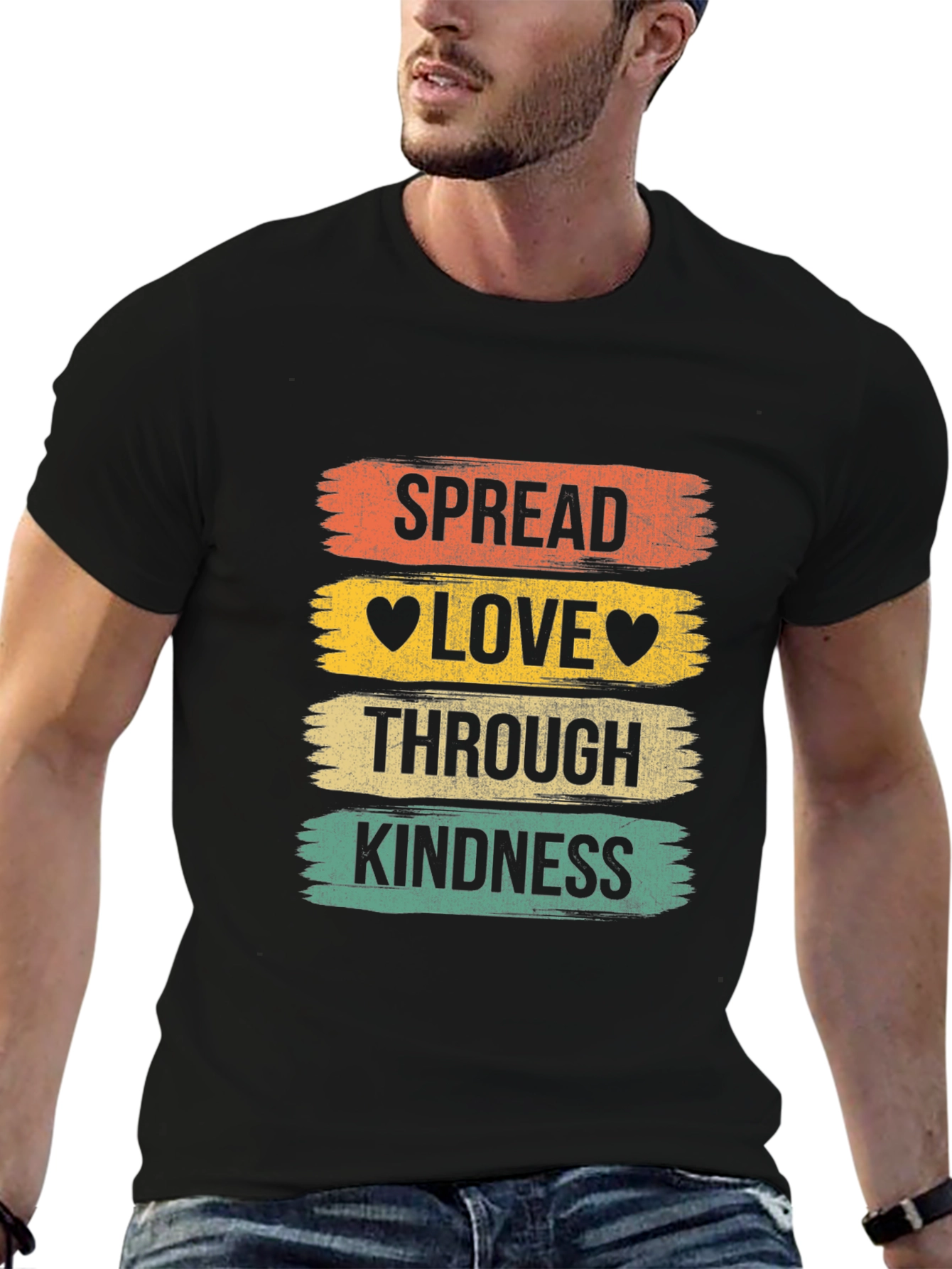 Spread Love Through Kindness Graphic Tee
