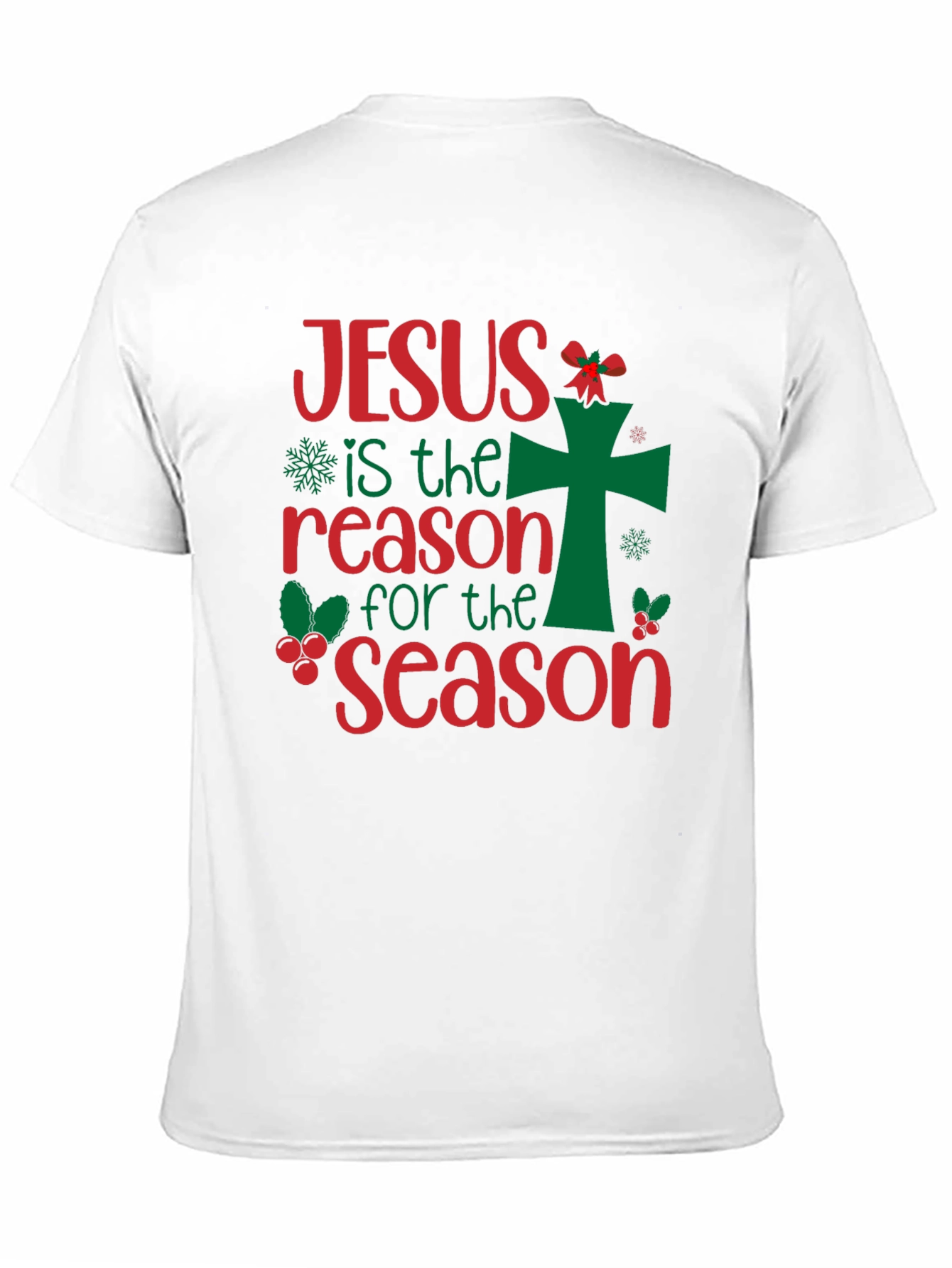 Jesus is the Reason T-Shirt - Holiday Cheer