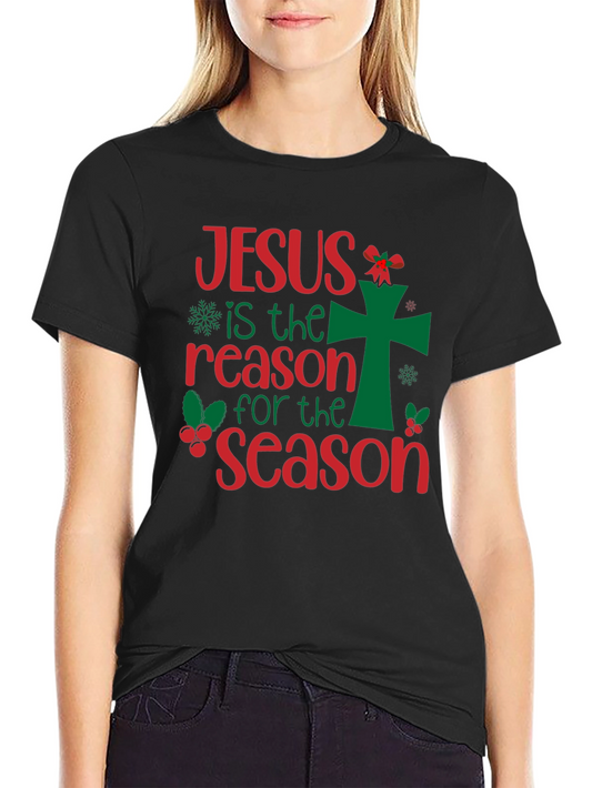 Jesus is the Reason T-Shirt - Holiday Cheer