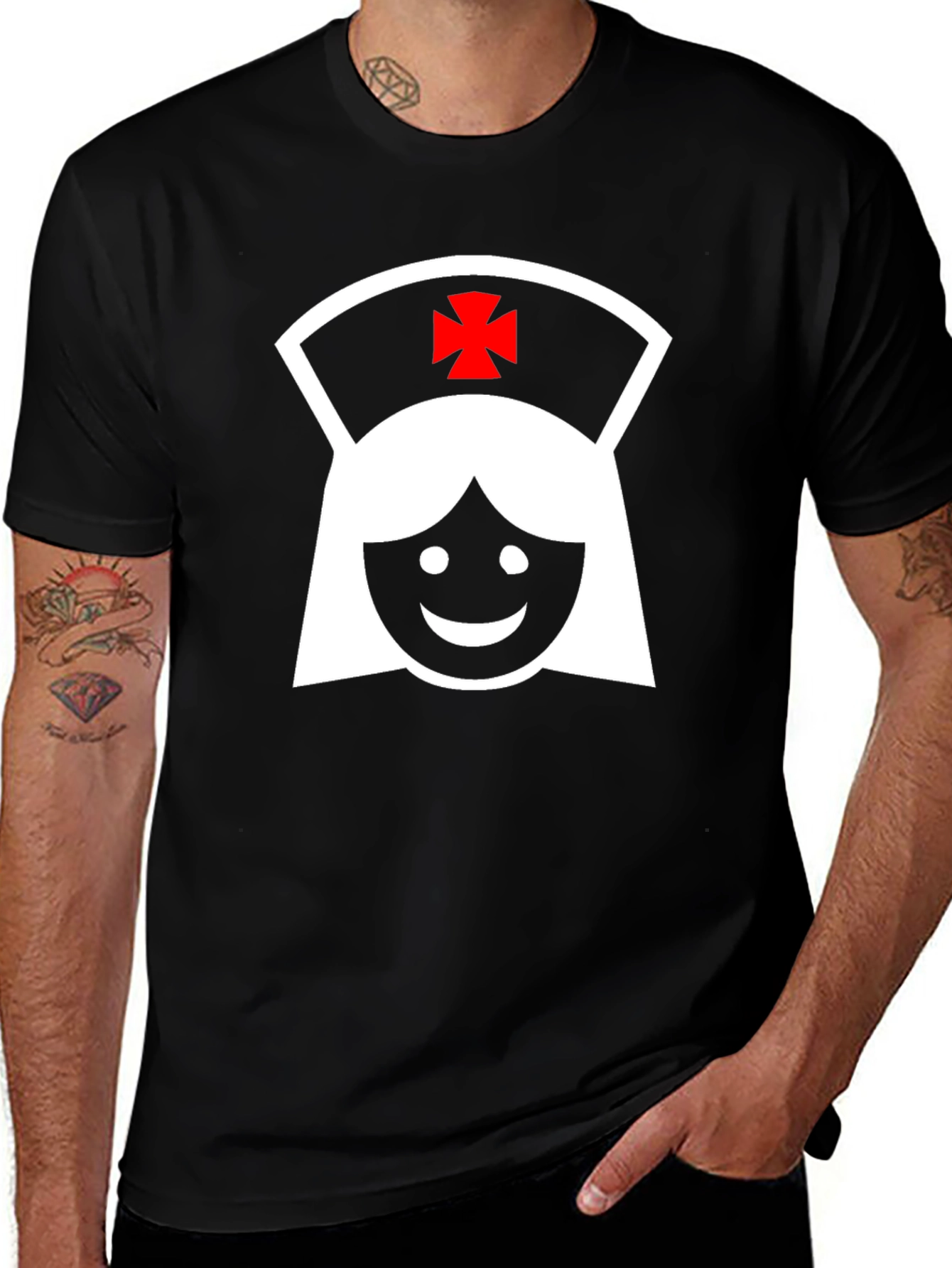 Nurse Graphic T-Shirt - Novelty Gift Tee