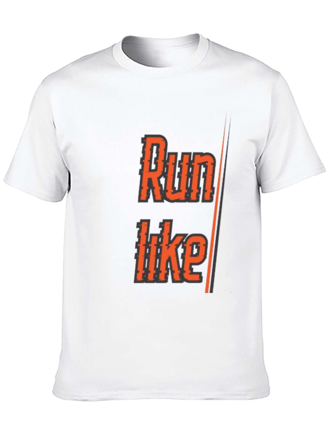 Run Like T-Shirt - Black Athletic Graphic Tee