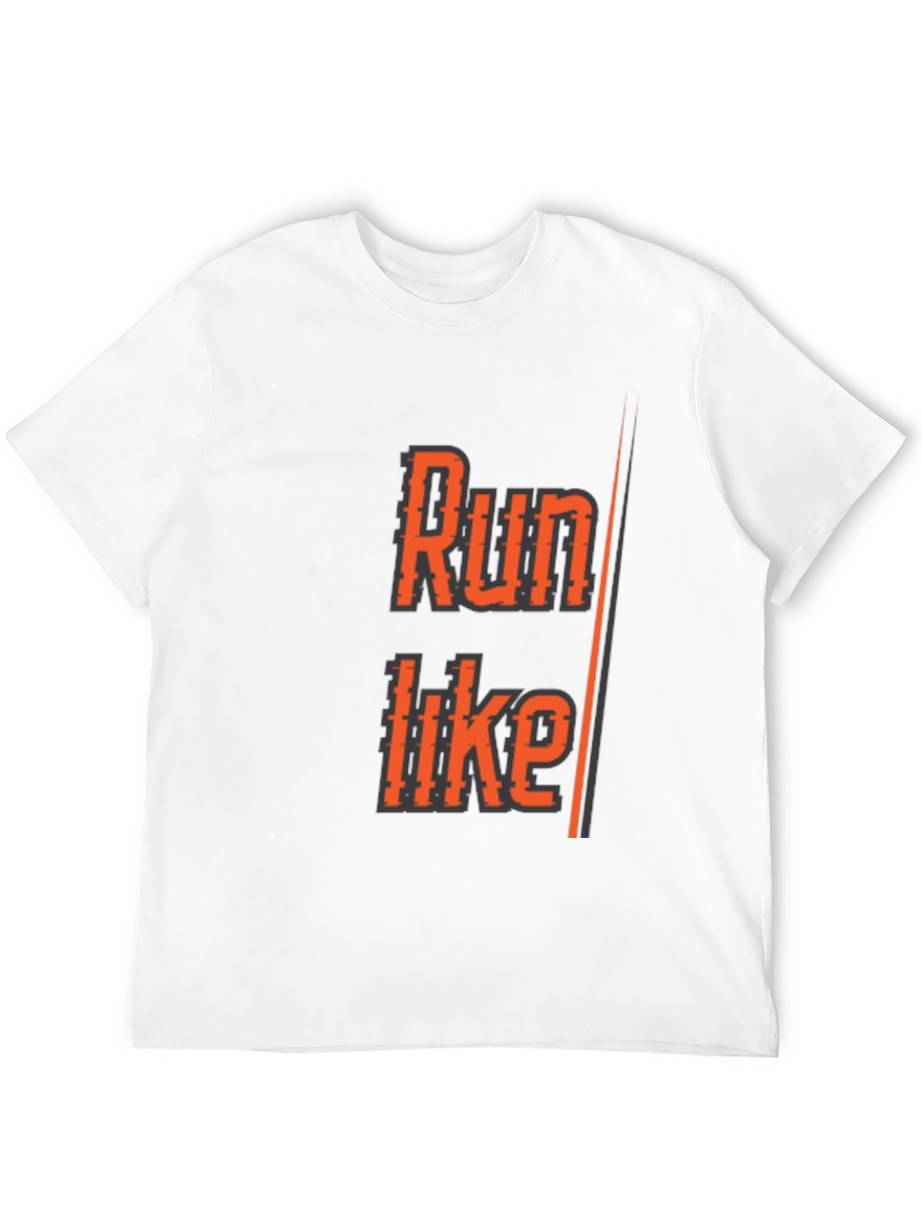 Run Like T-Shirt - Black Athletic Graphic Tee