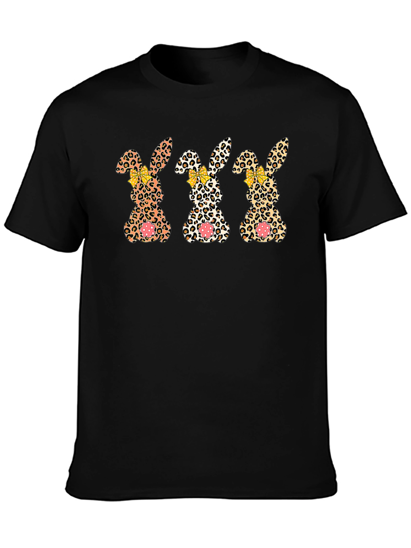 Leopard Bunny Easter T-Shirt