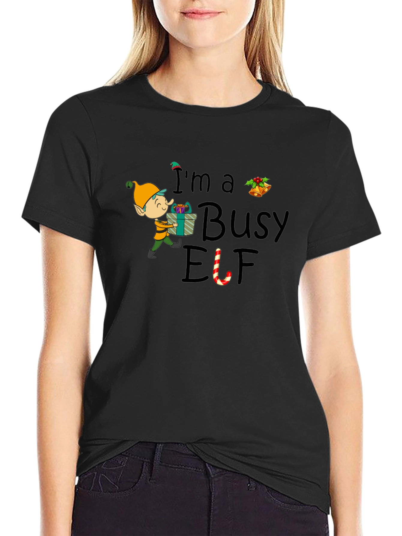 Busy Elf Holiday T-Shirt