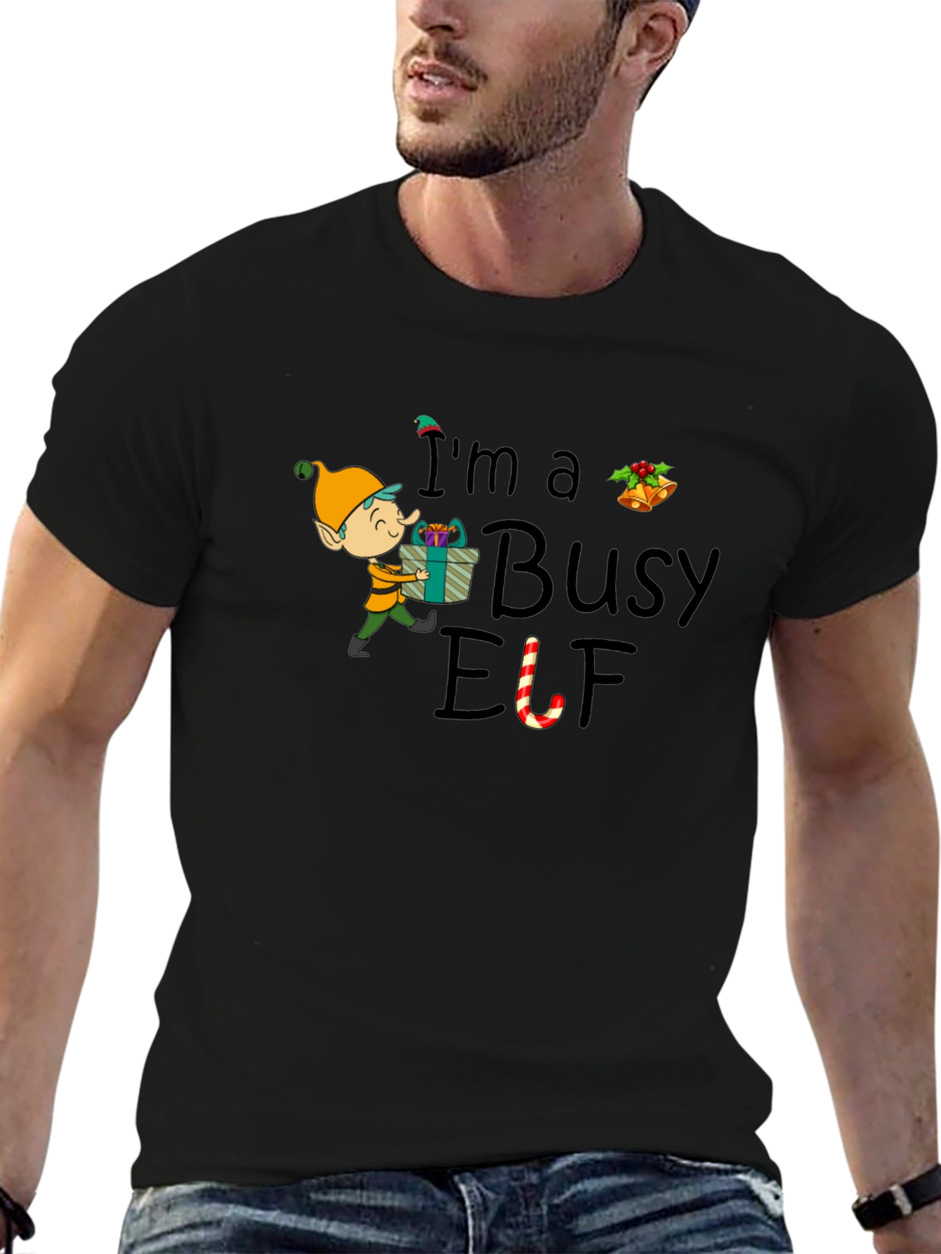 Busy Elf Holiday T-Shirt