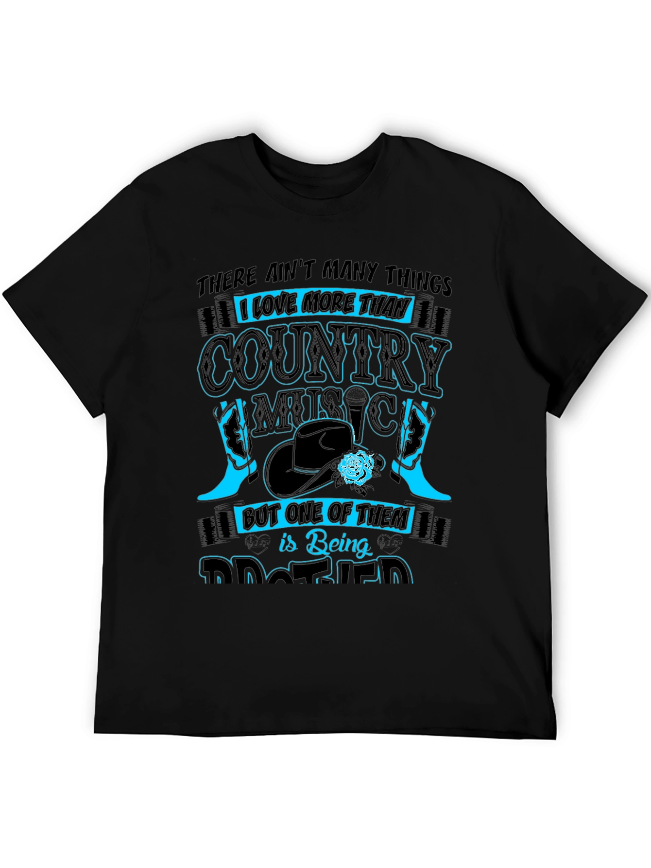 Country Music Lover T-Shirt - Retired