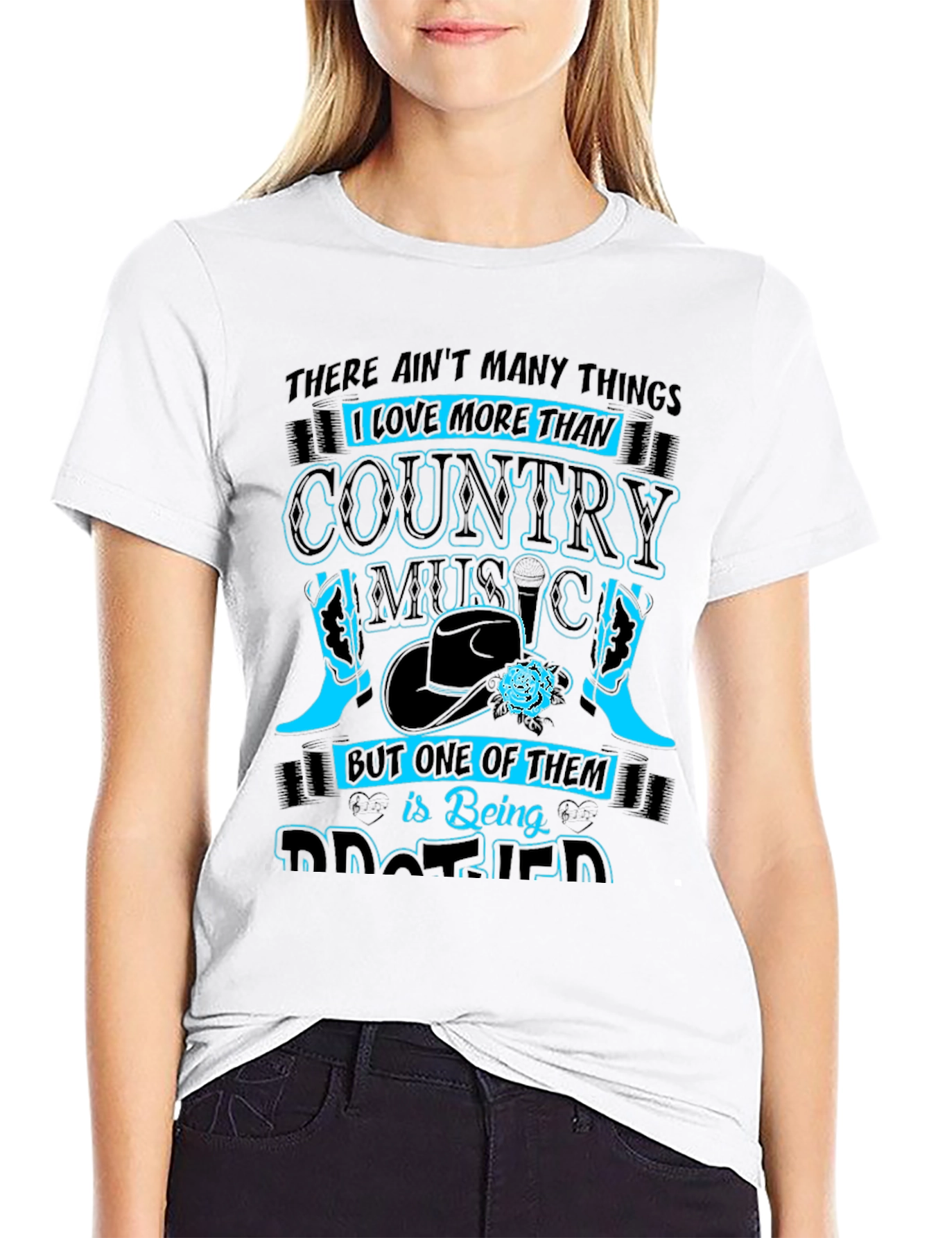 Country Music Lover T-Shirt - Retired