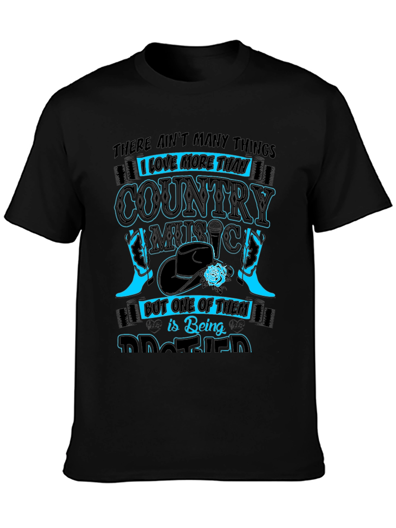 Country Music Lover T-Shirt - Retired