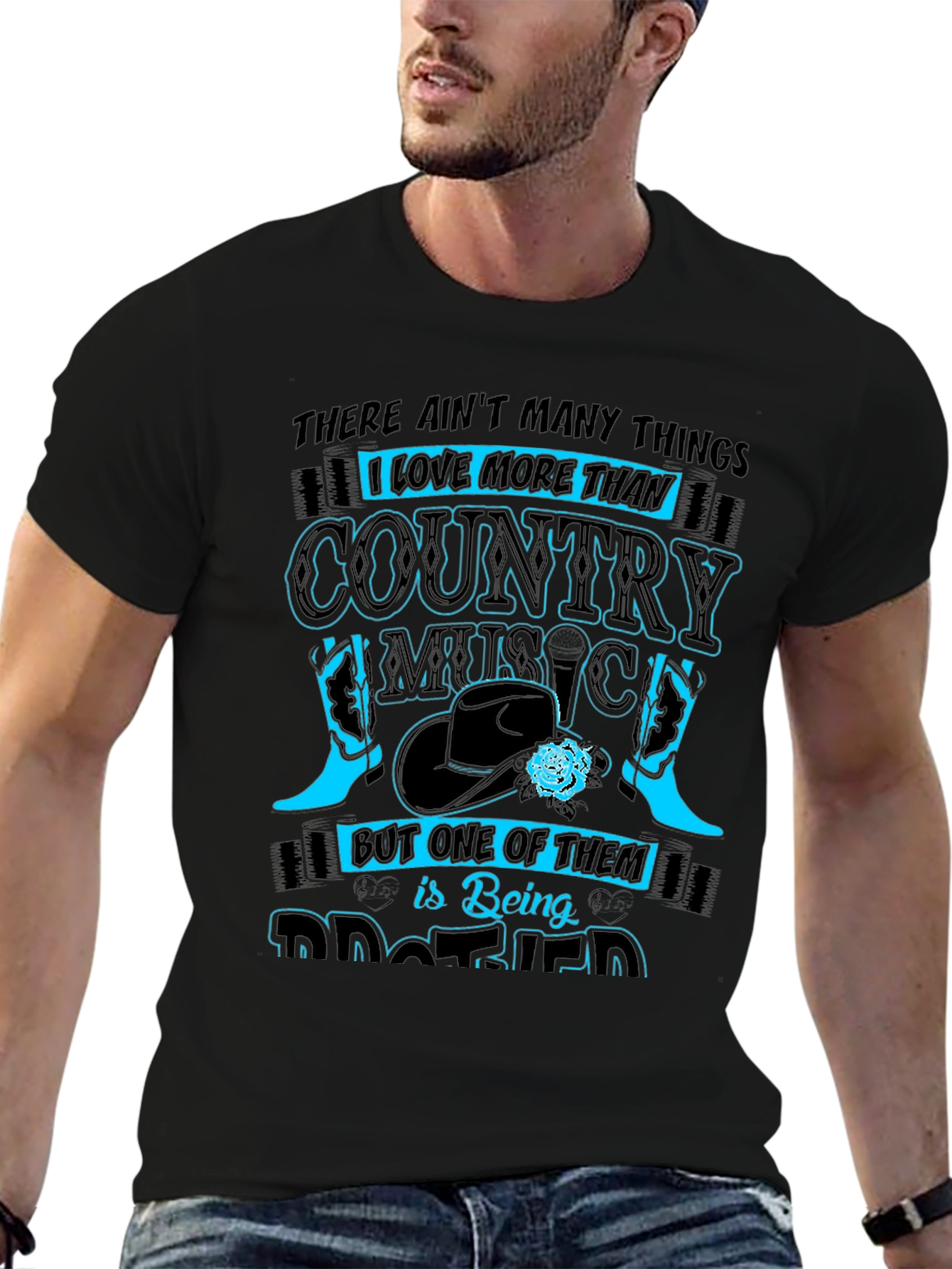 Country Music Lover T-Shirt - Retired