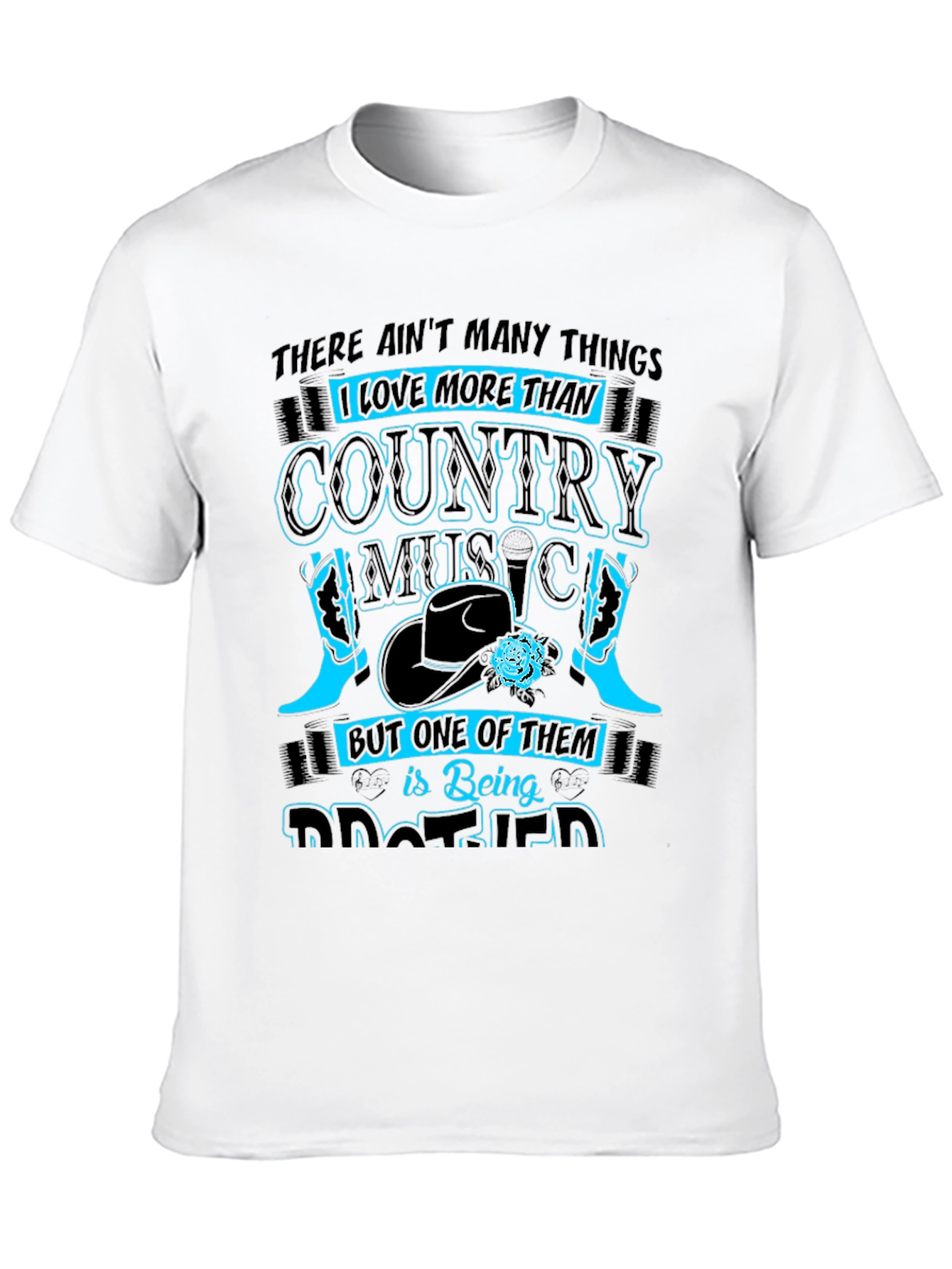 Country Music Lover T-Shirt - Retired