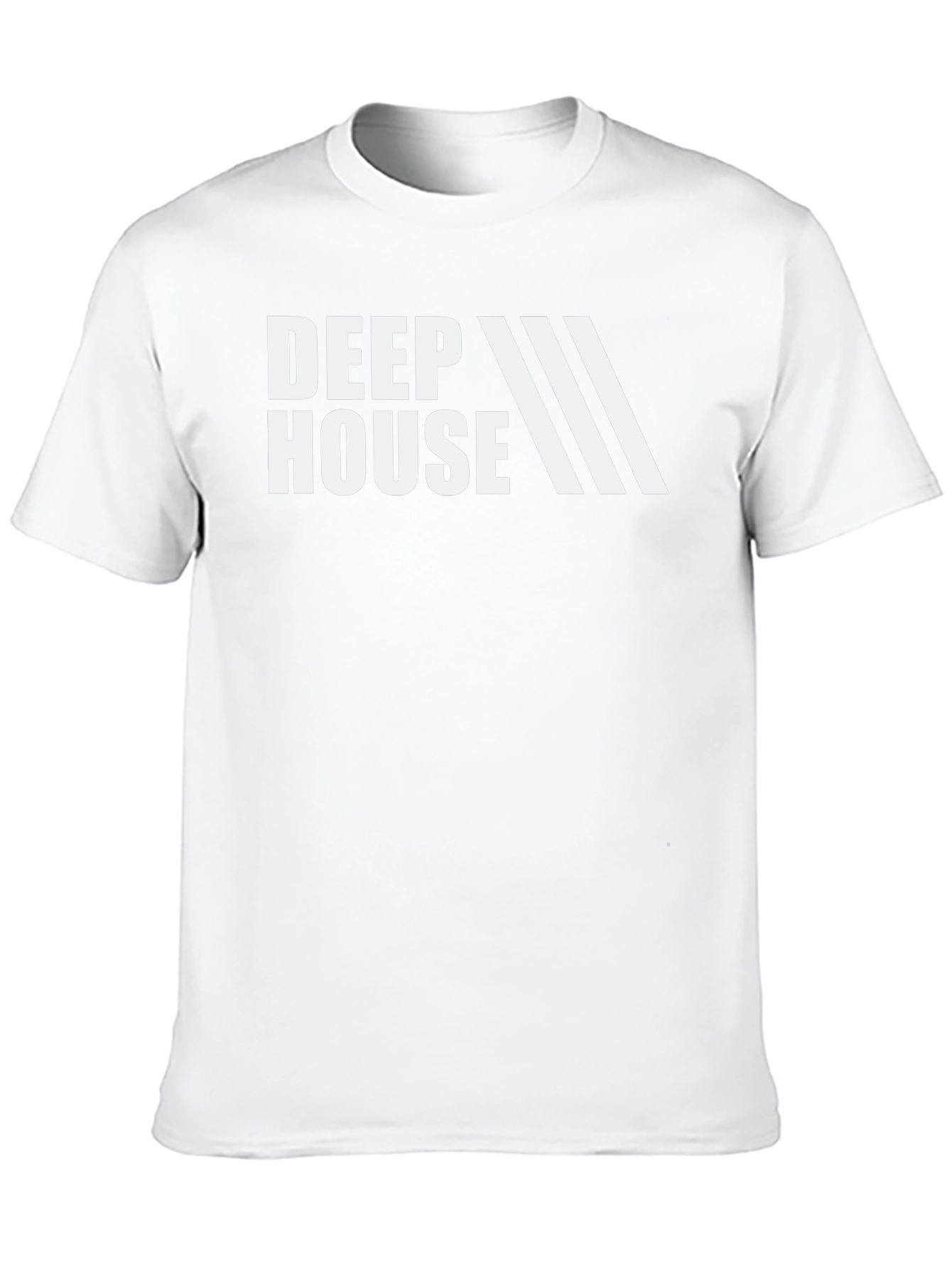 Deep House Music Black T-Shirt