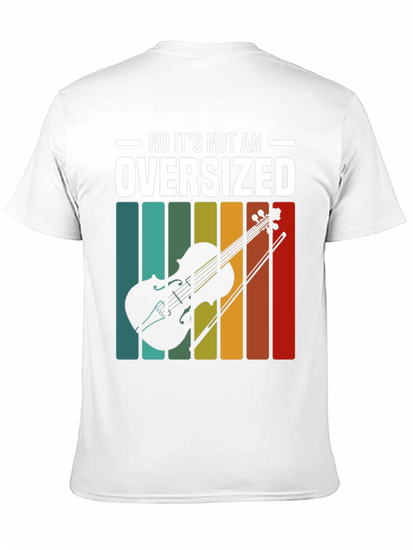 Violin Graphic Tee - Oversized? No Way!