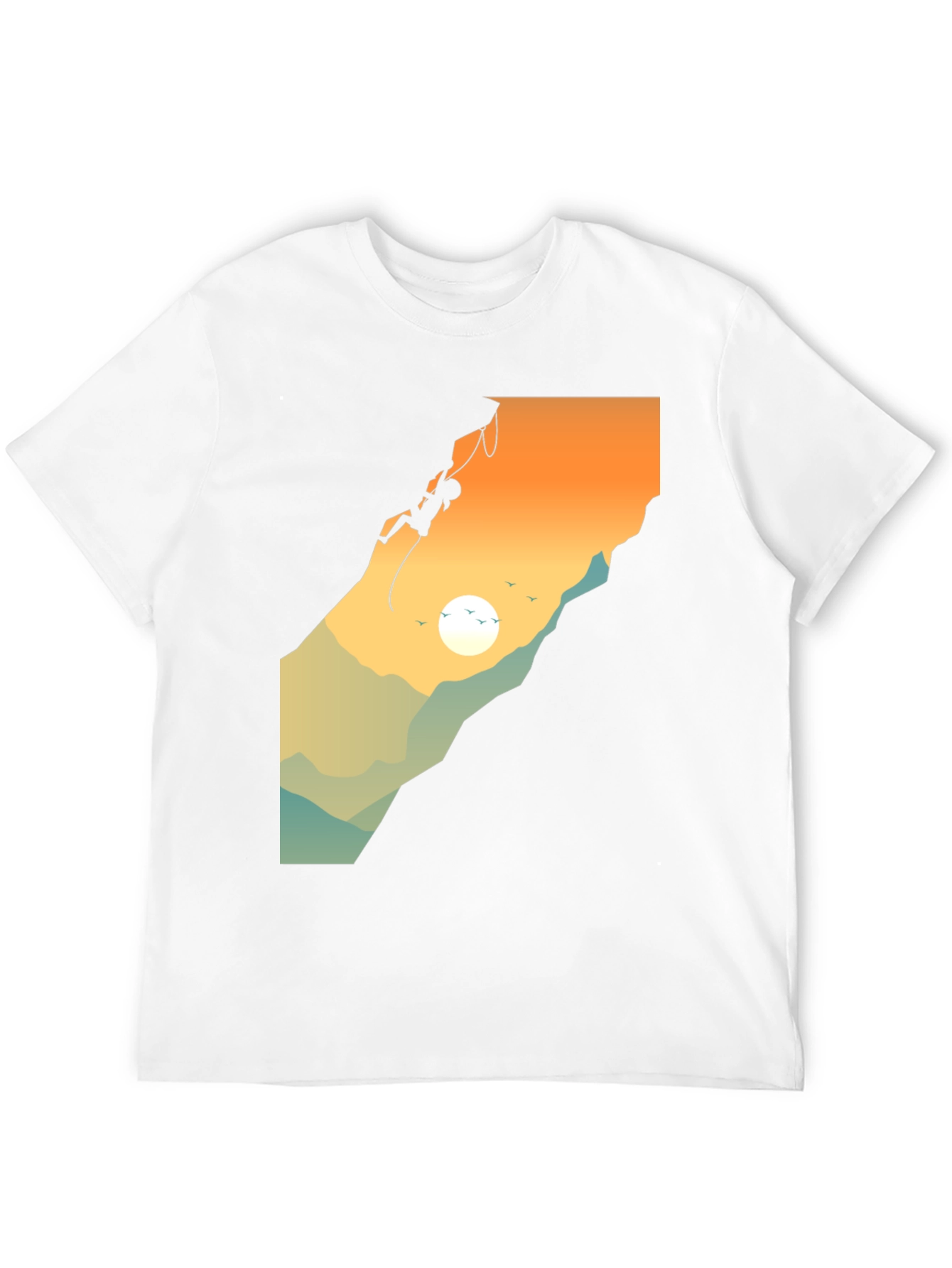 Rock Climbing T-Shirt - Adventure Design