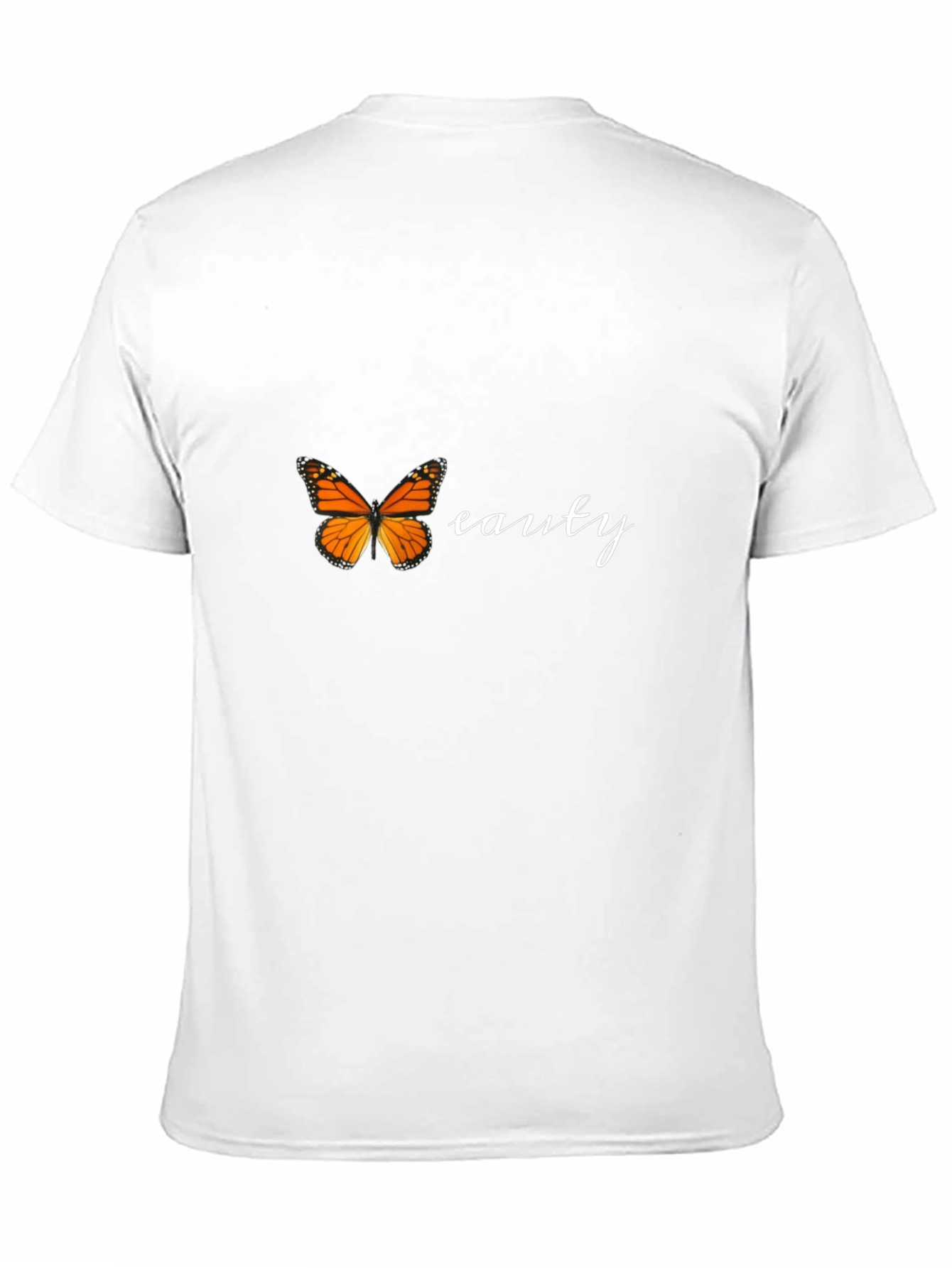 Butterfly Beauty Graphic Tee - Stylish Black T-Shirt