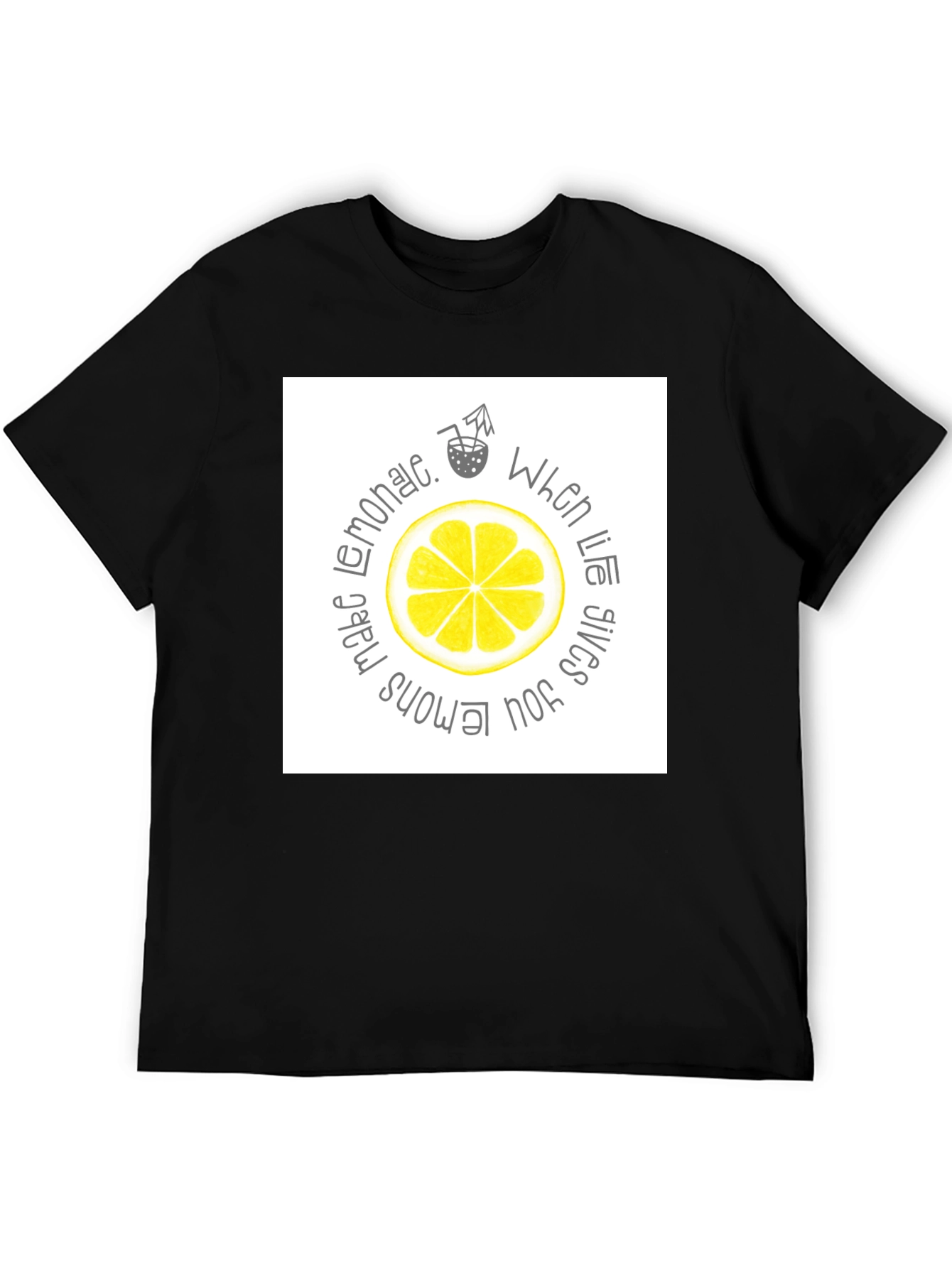 Lemonade Graphic Tee - When Life Gives You Lemons
