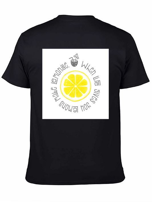 Lemonade Graphic Tee - When Life Gives You Lemons