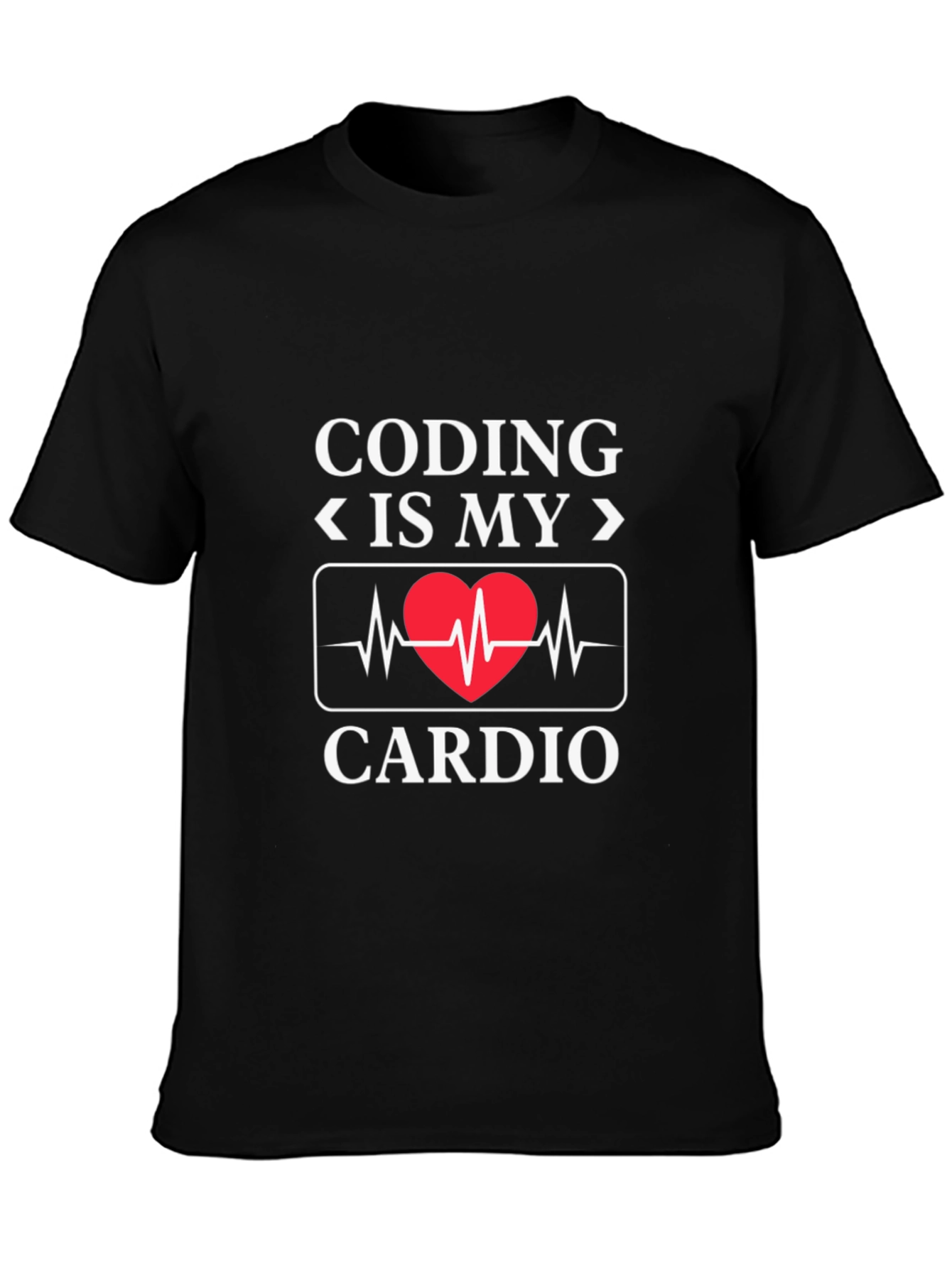 Coding is My Cardio T-Shirt - Programmer Humor